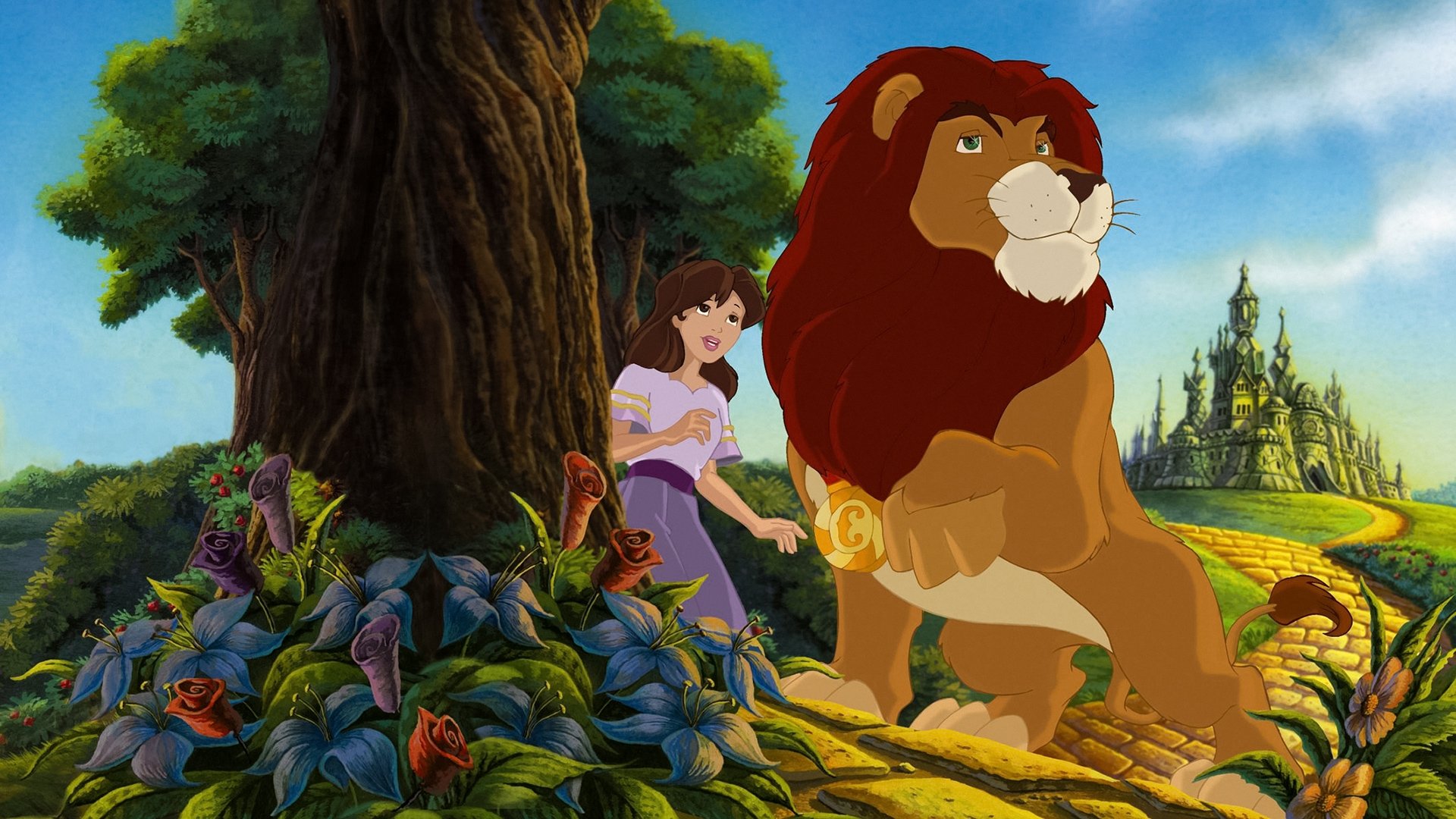 Backdrop for Lion of Oz