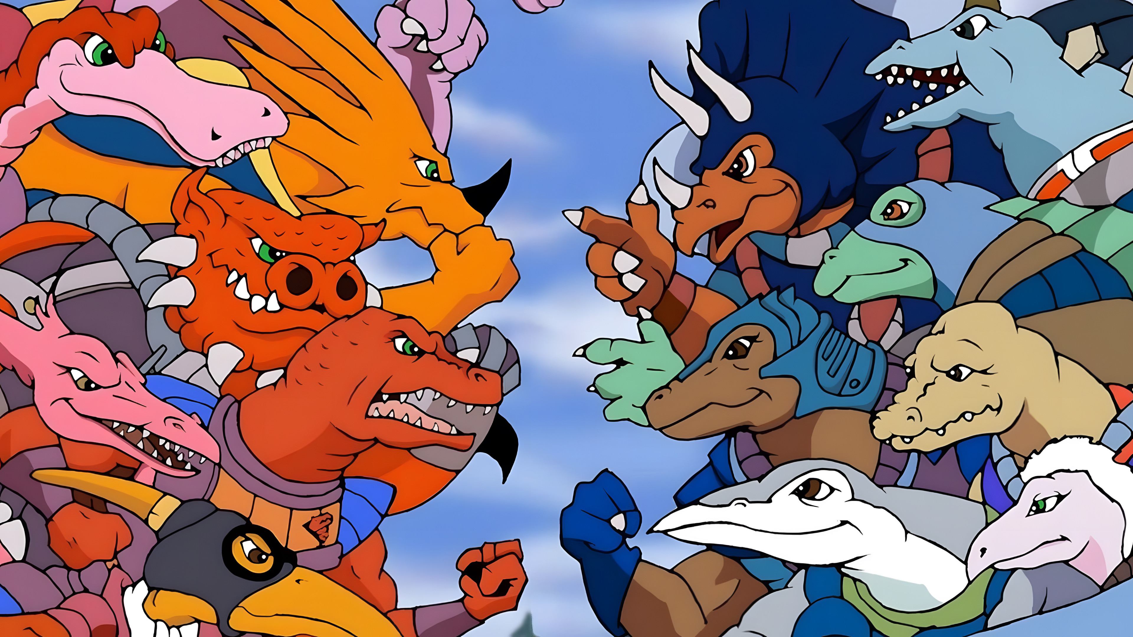 Backdrop for Dinosaucers