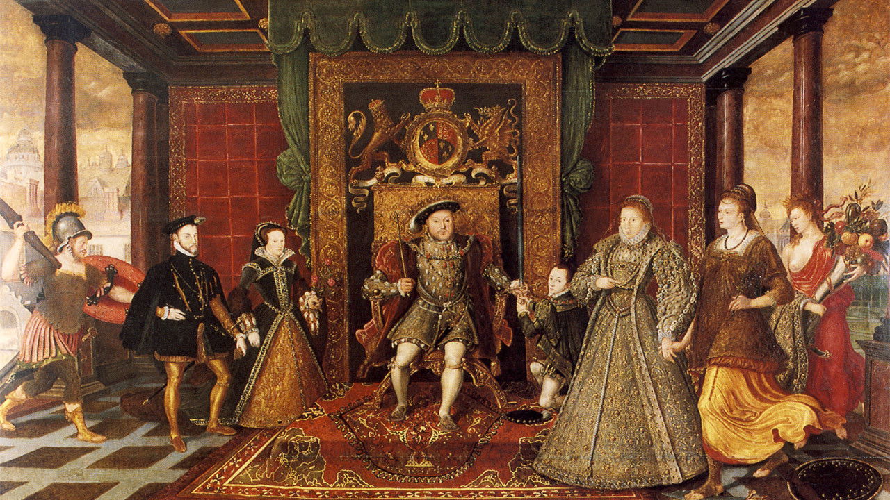 Backdrop for Henry VIII: The Mind of a Tyrant