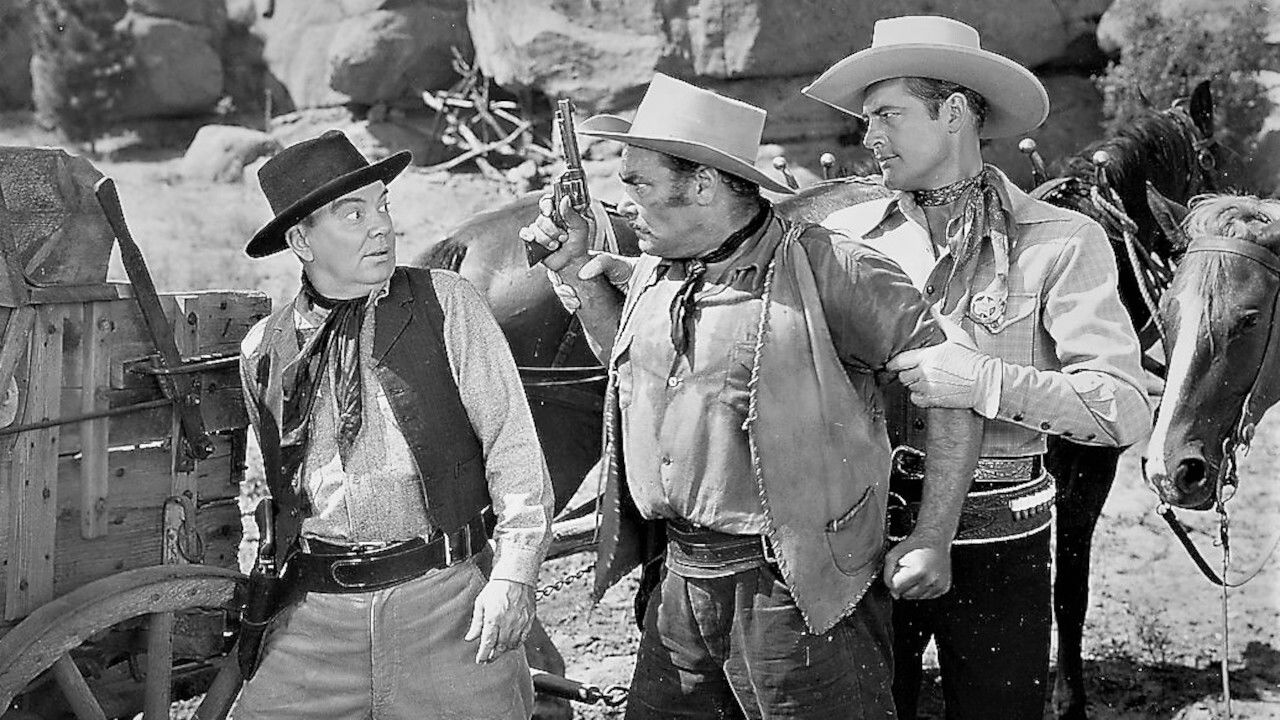 Backdrop for Riders of the Badlands