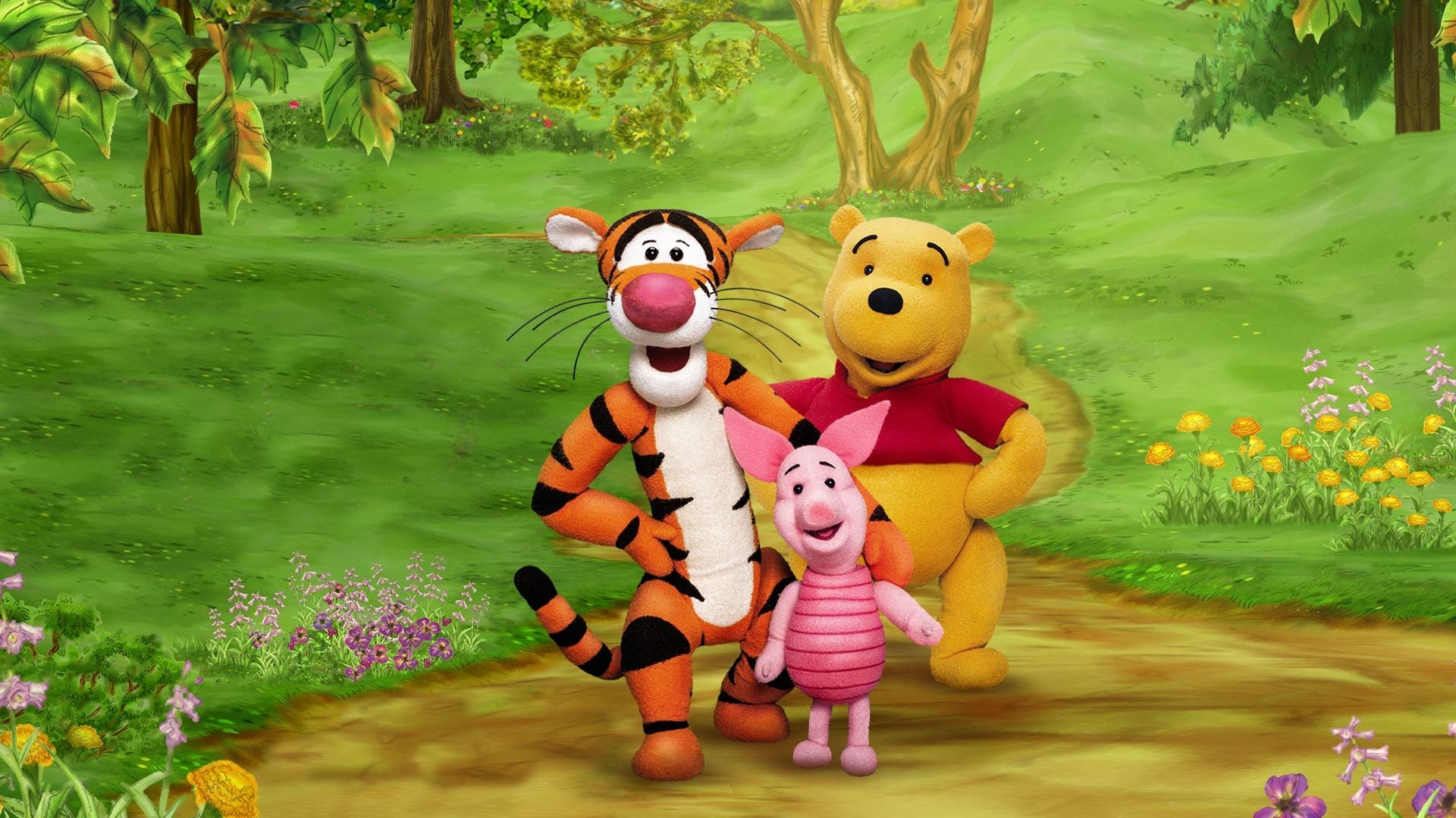 Backdrop for The Book of Pooh: Stories from the Heart