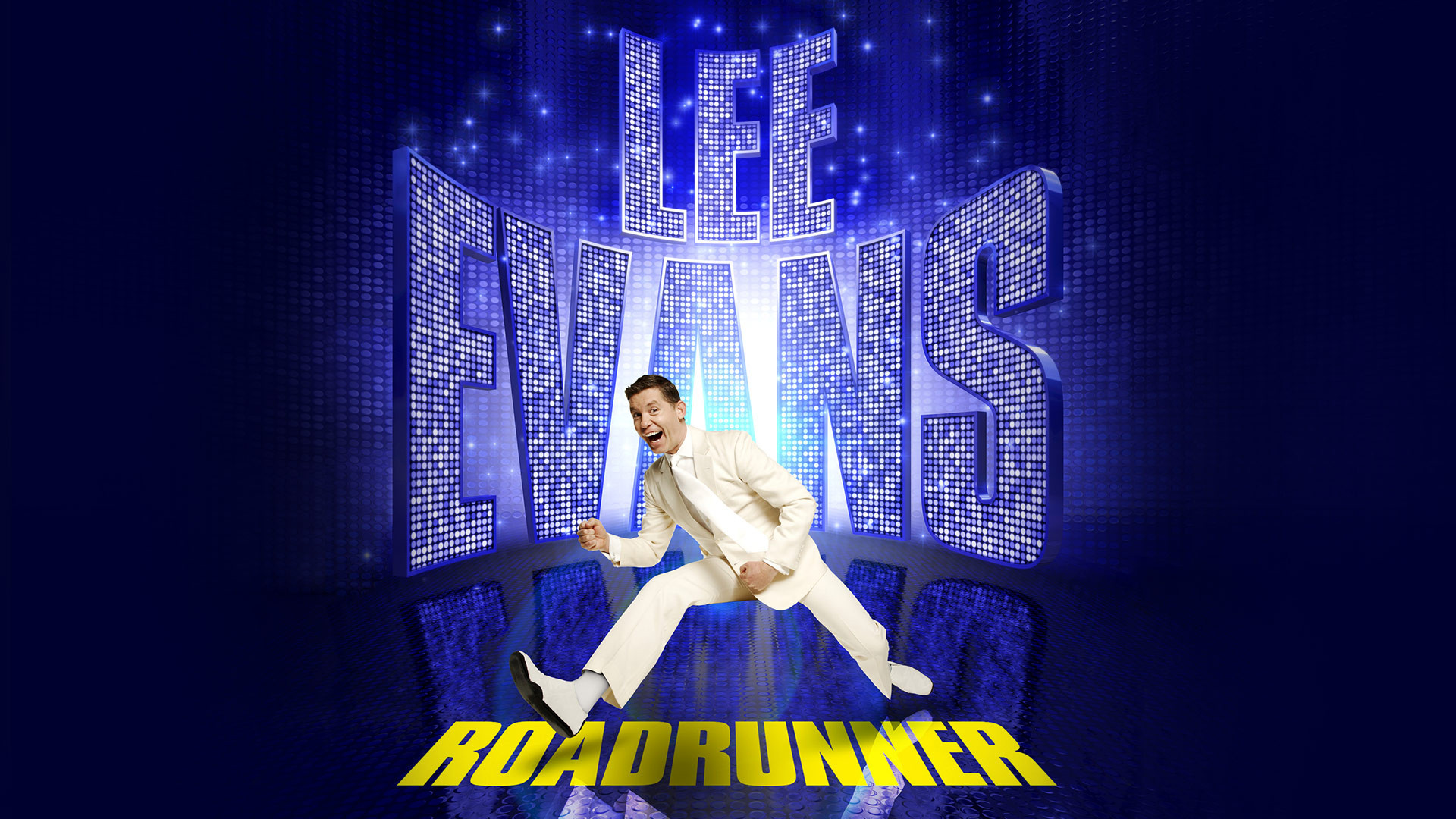 Backdrop for Lee Evans: Roadrunner