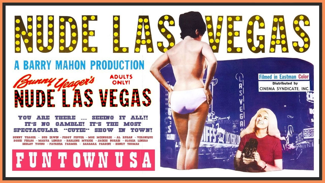 Backdrop for Bunny Yeager's Nude Las Vegas