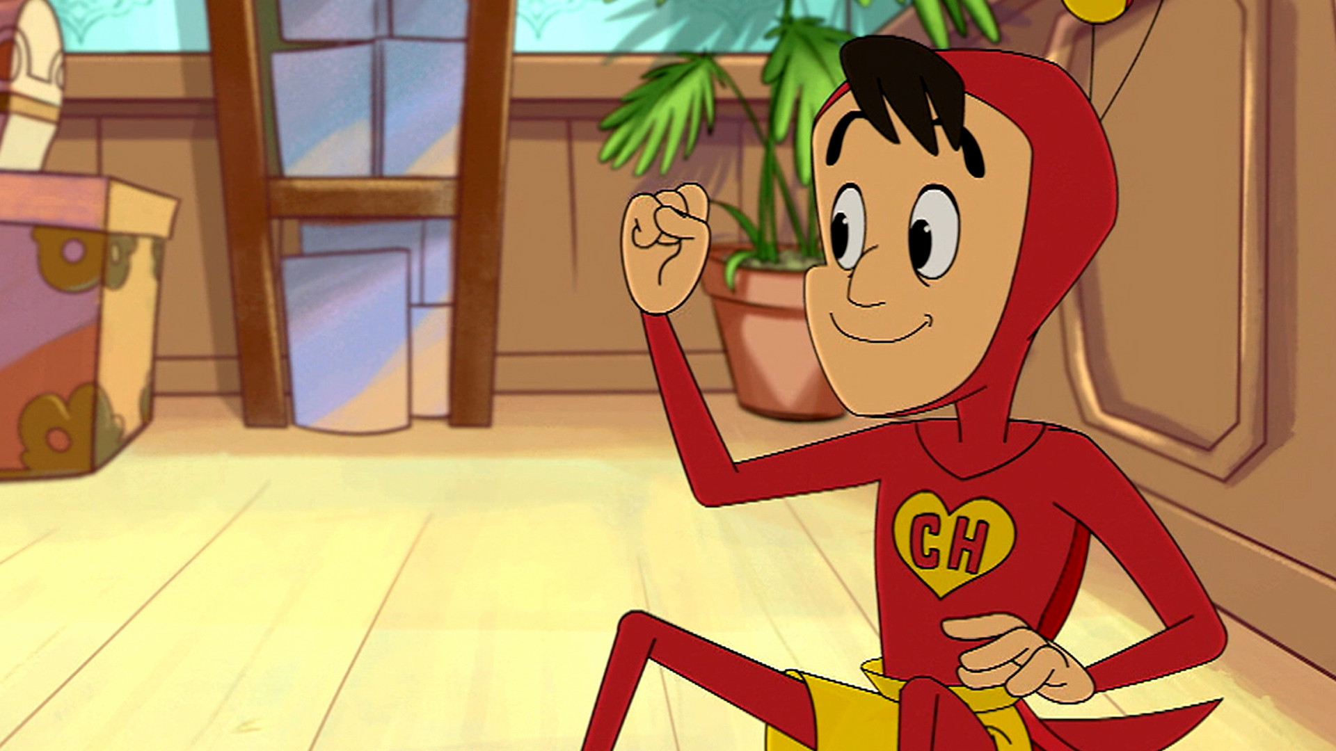 Backdrop for El Chapulín Colorado animado