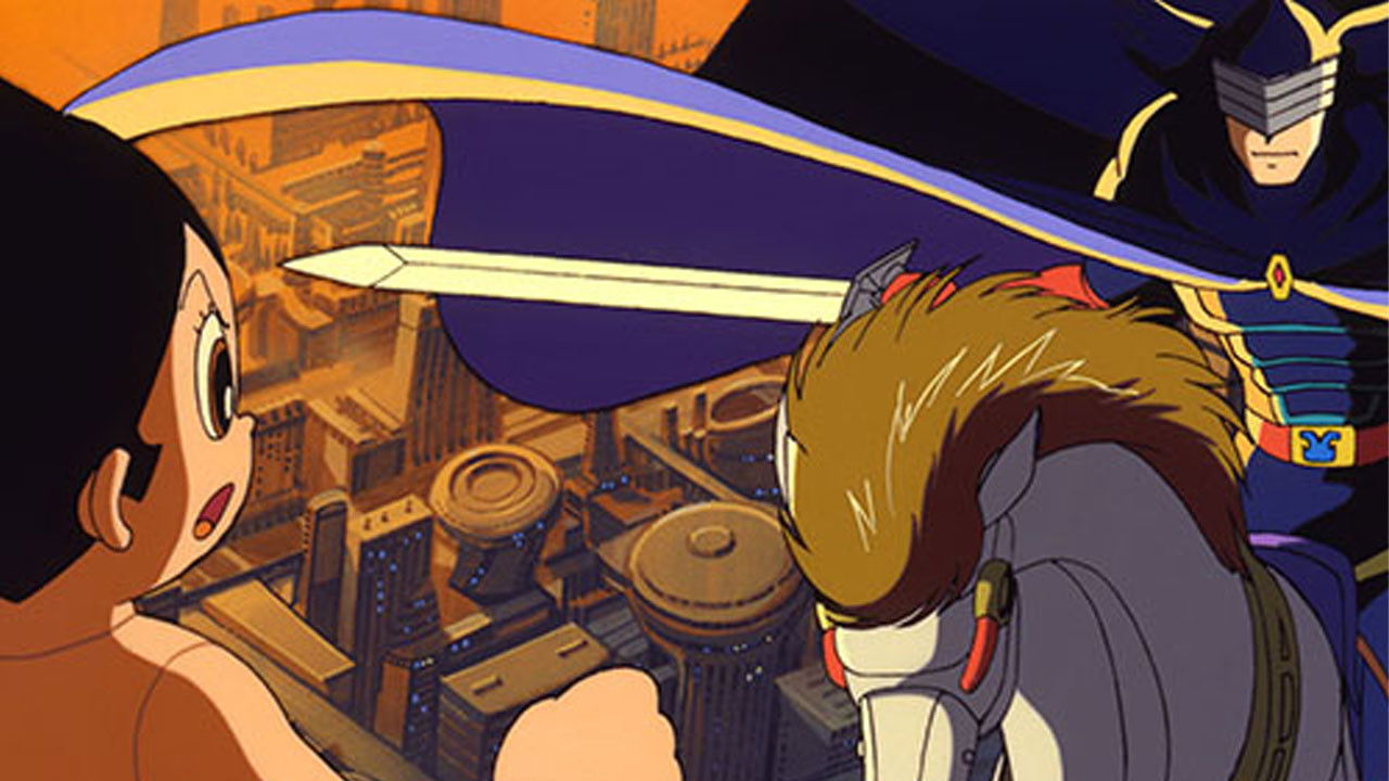 Backdrop for Astro Boy: Volume of the Blue Knight