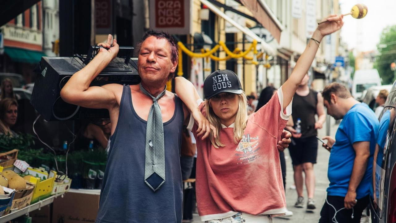 Backdrop for New Gods Outta Munich