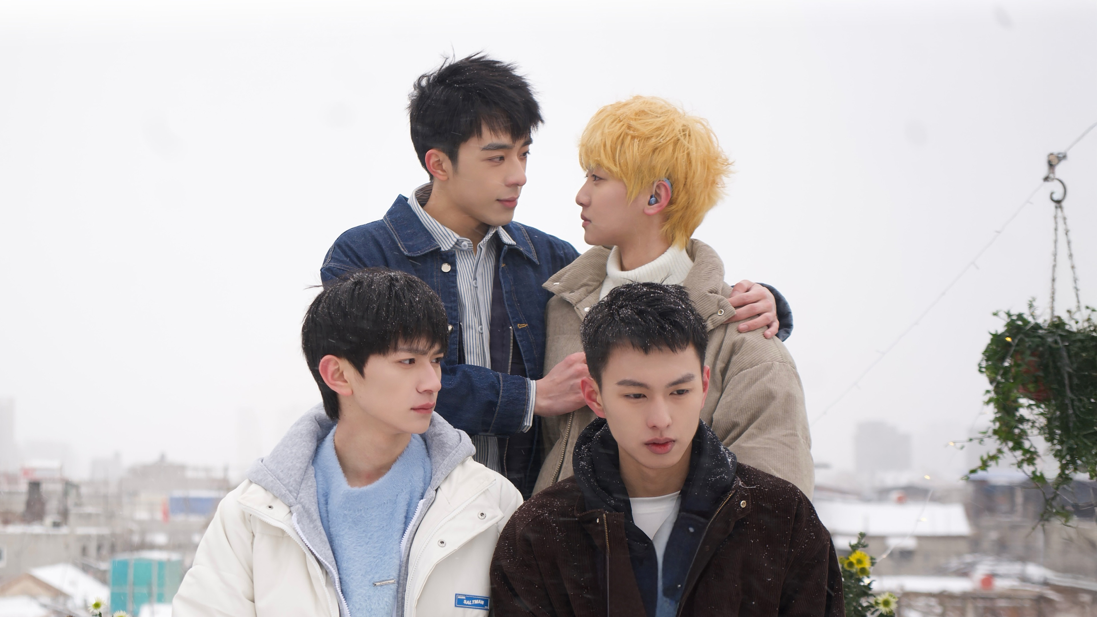 Backdrop for Blue Canvas of Youthful Days