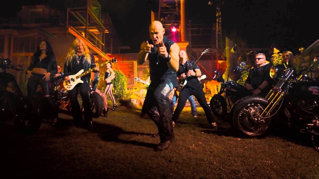 Backdrop for Primal Fear - Angels of Mercy - Live in Germany