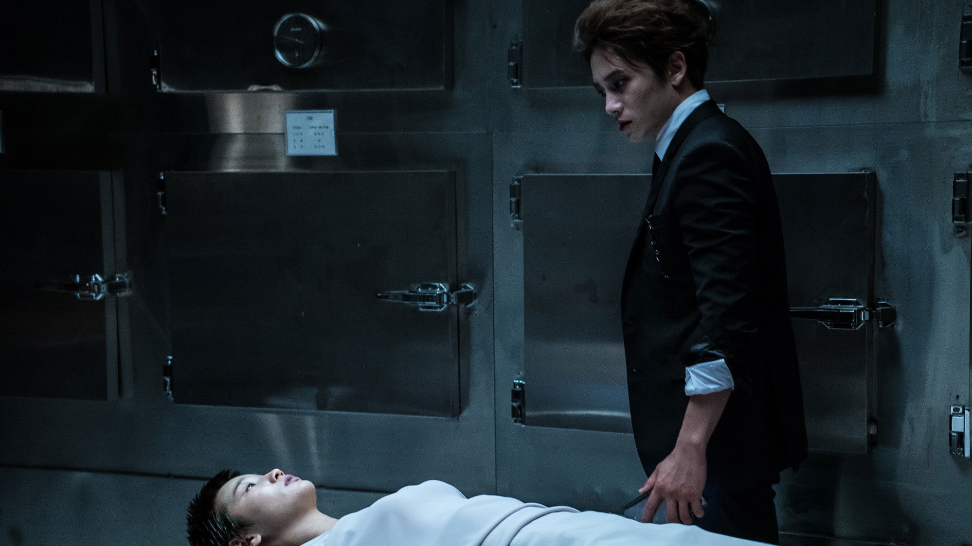 Backdrop for The Vampire Lives Next Door to Us