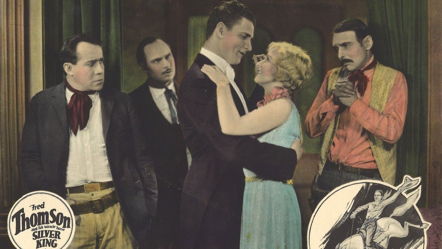 Backdrop for Silver Comes Through