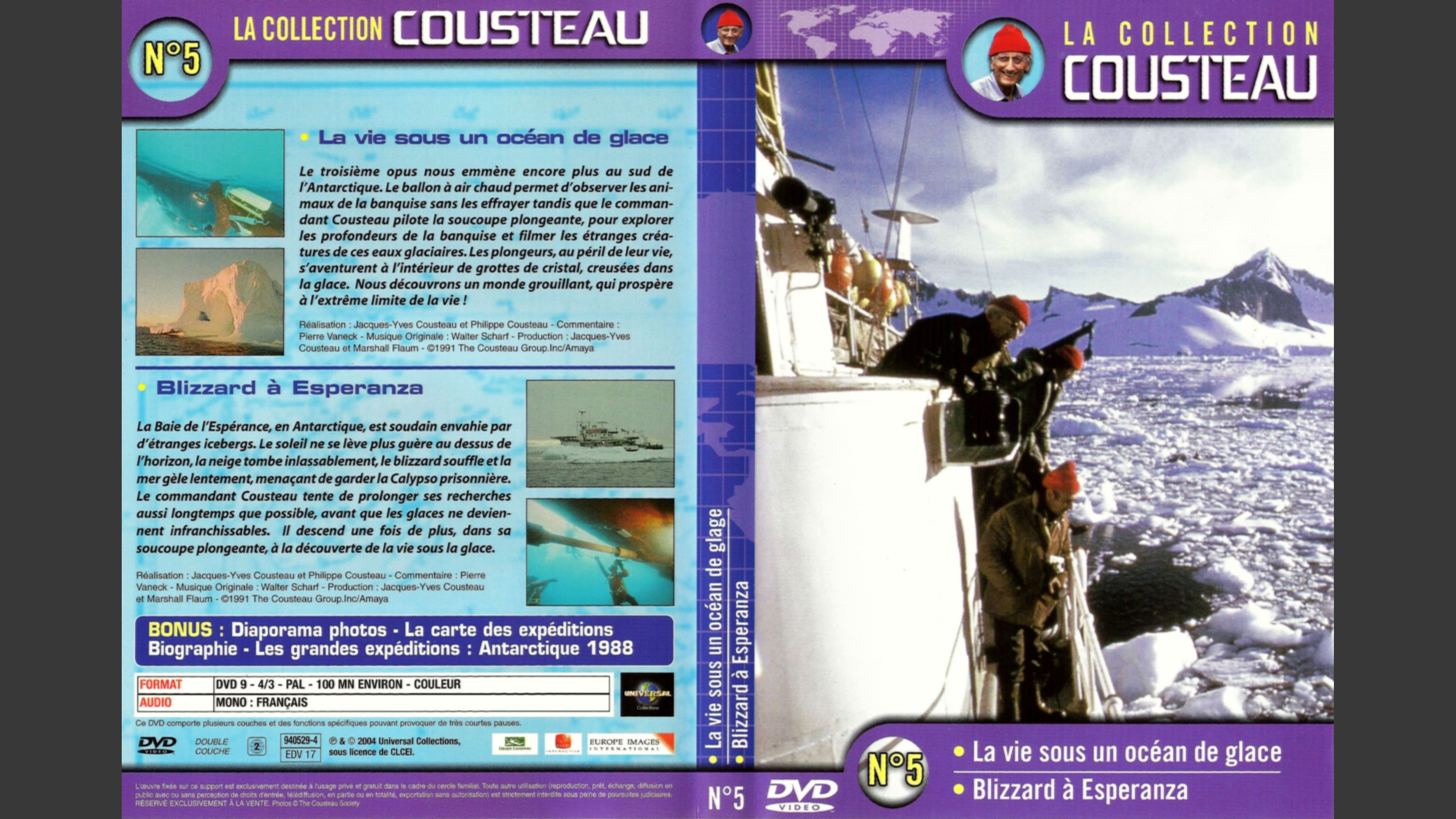 Backdrop for The Cousteau Collection N°5-1 | Life Under an Ocean of Ice