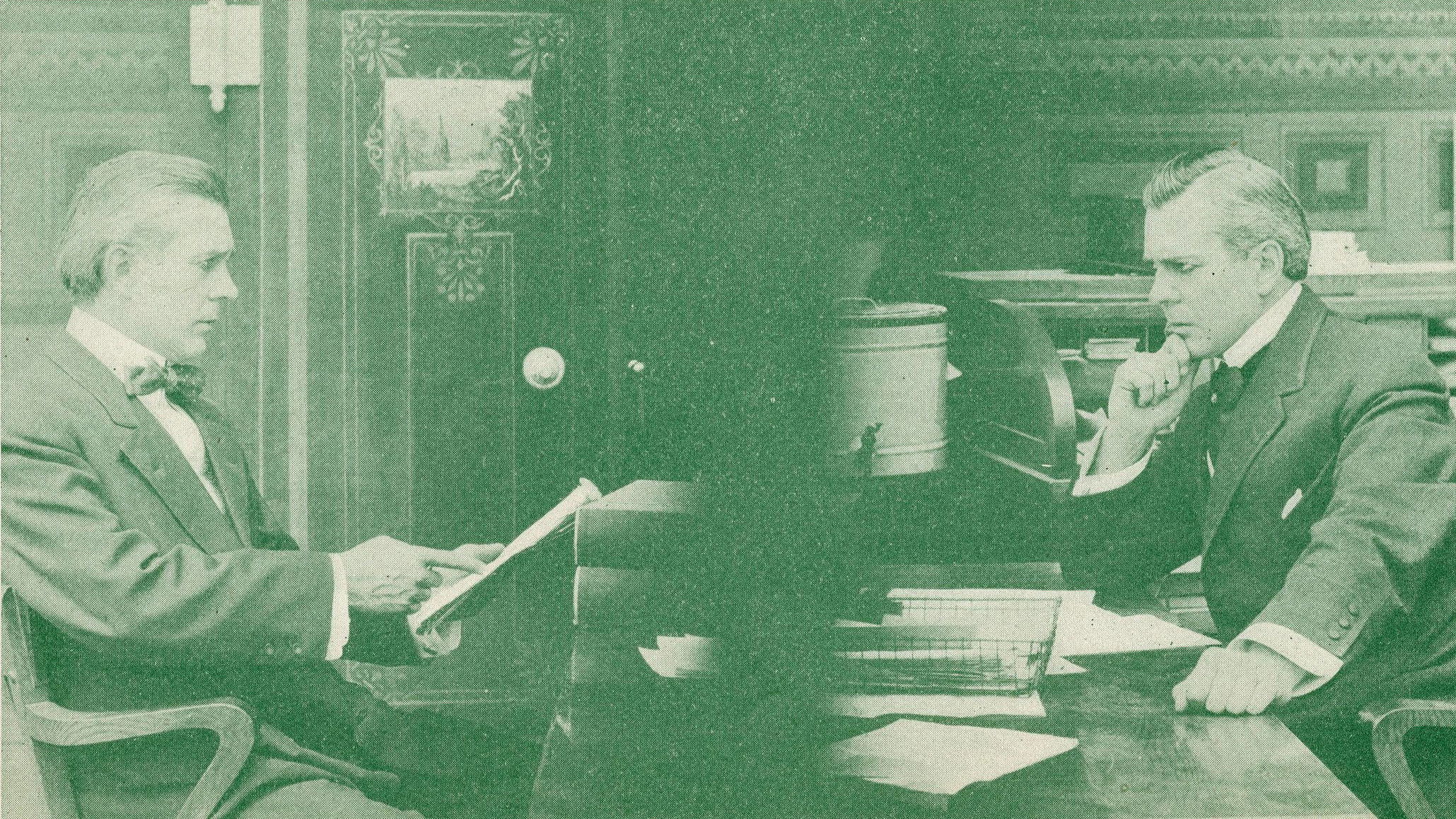 Backdrop for The Three Valises