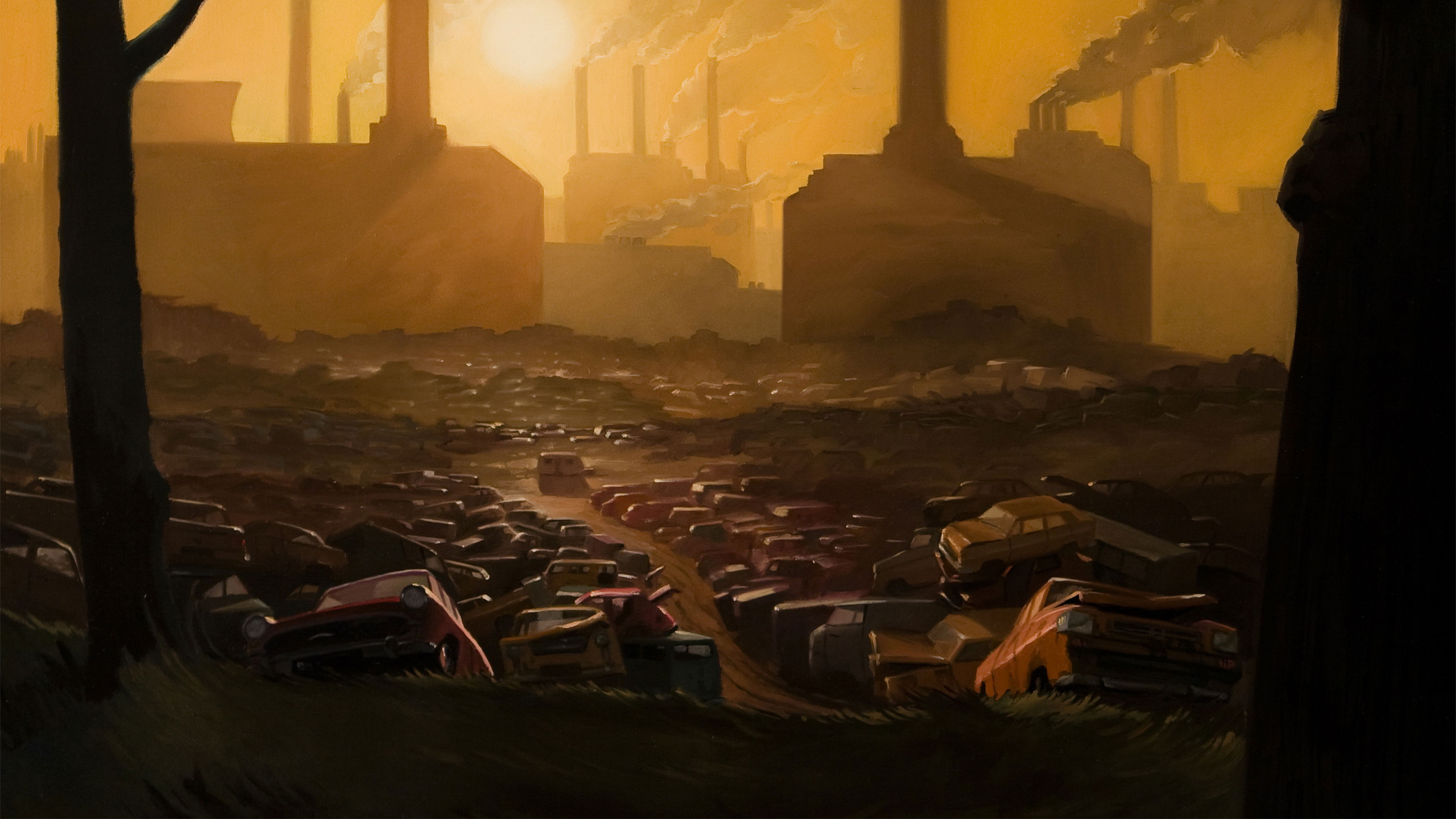 Backdrop for Junkyard