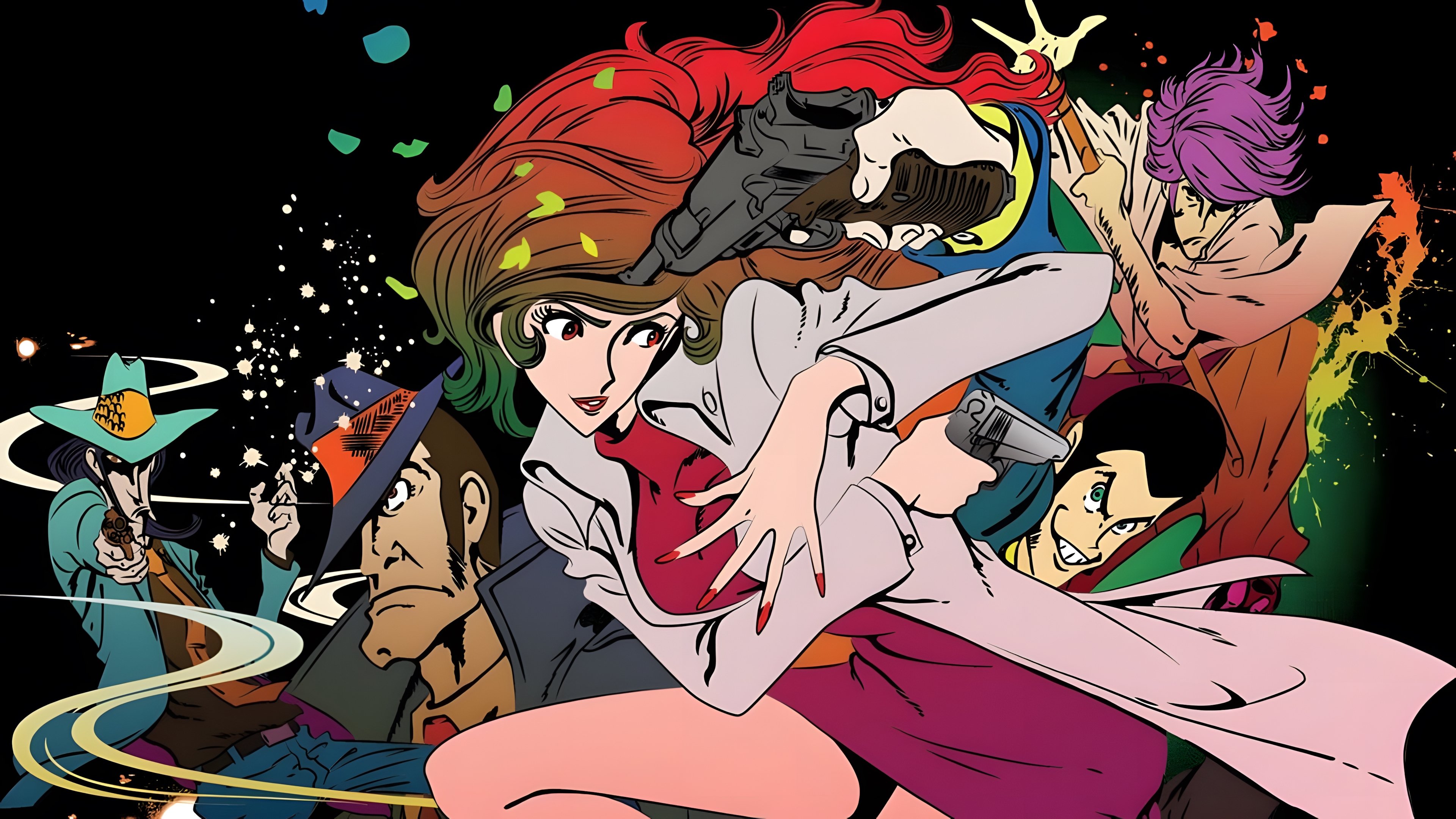 Backdrop for Lupin the Third: The Woman Called Fujiko Mine