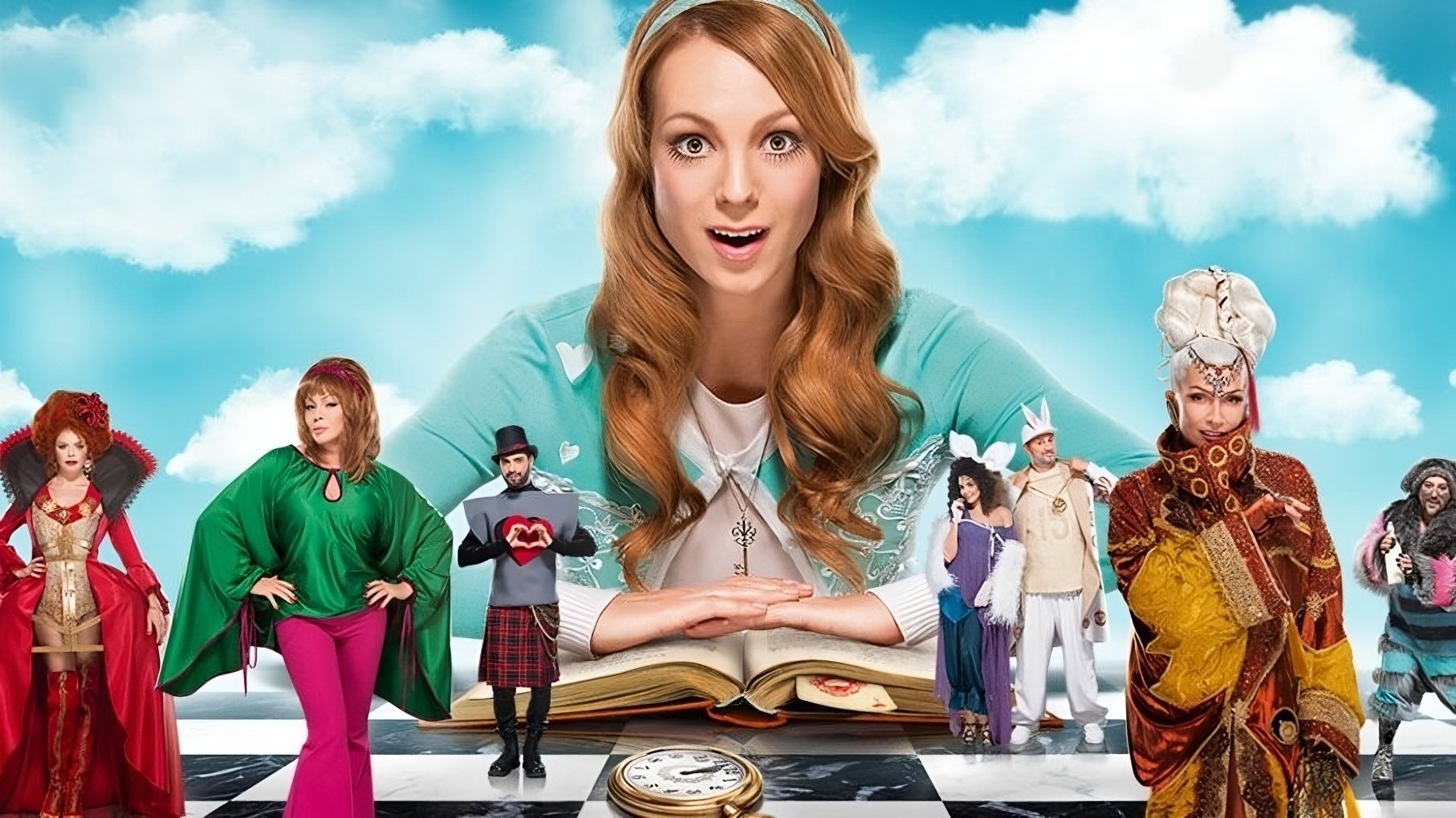 Backdrop for Alice in Wonderland