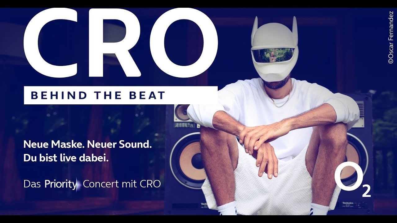 Backdrop for Cro -Behind the Beat x CRO (Priority Concert von O2 in Berlin live)