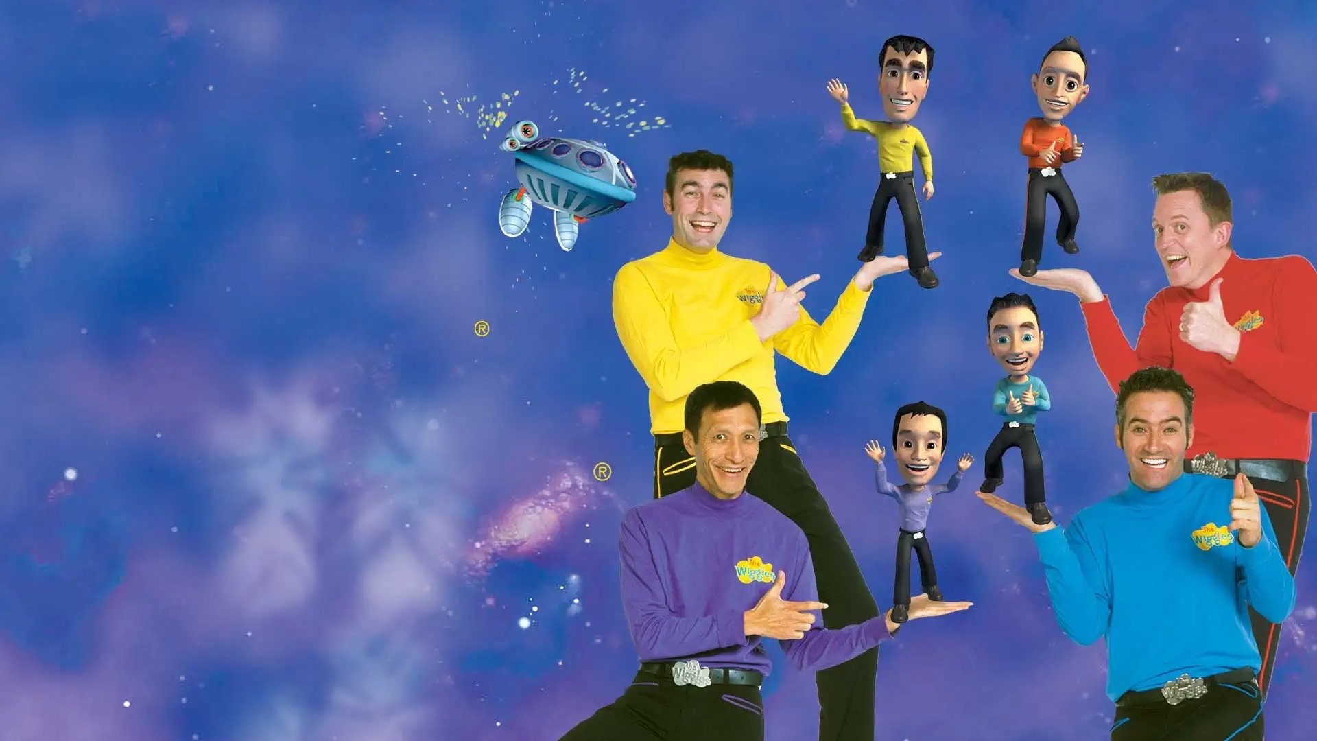 Backdrop for The Wiggles: Space Dancing
