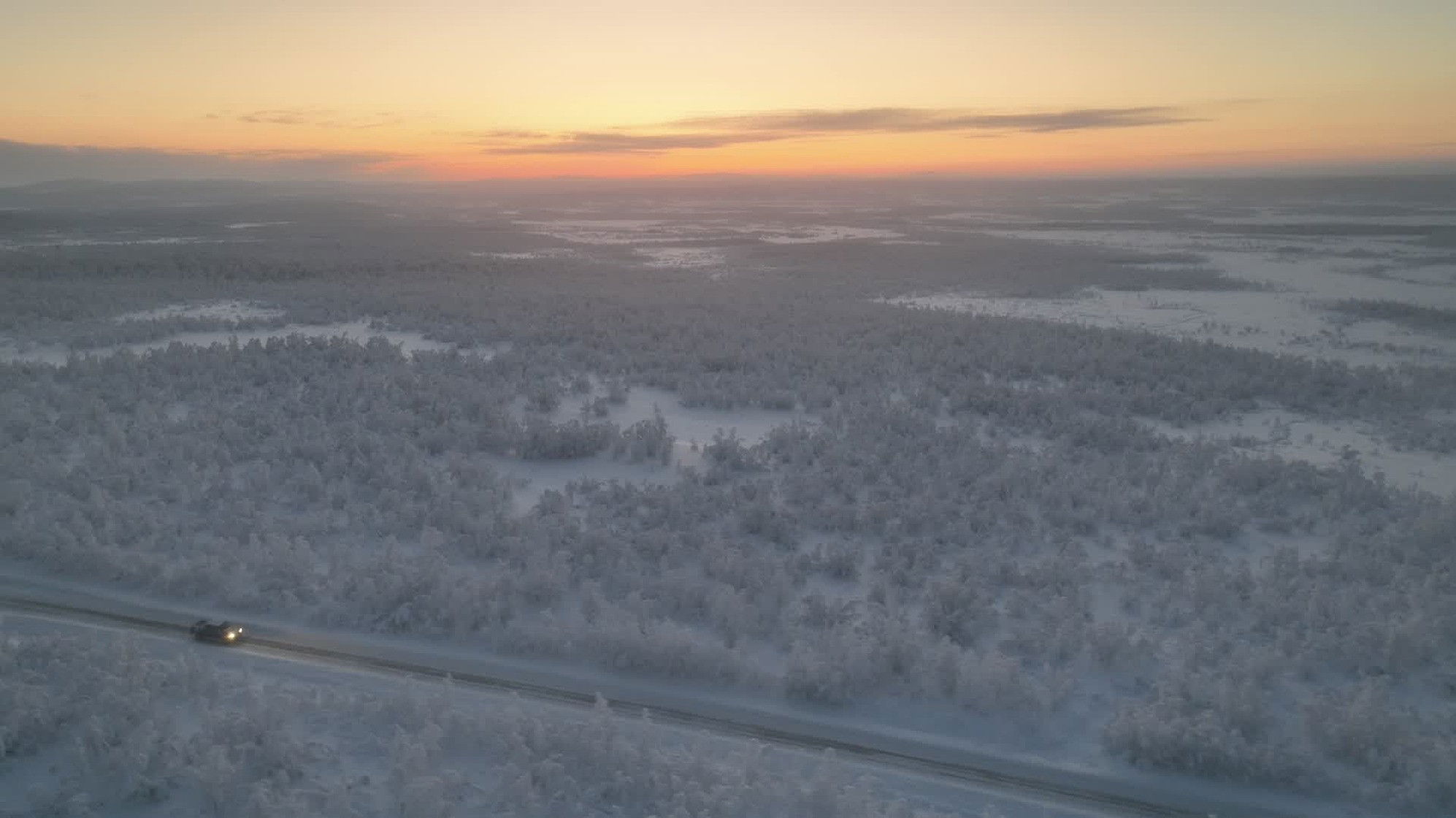 Backdrop for The Gold Panner from Lannavaara