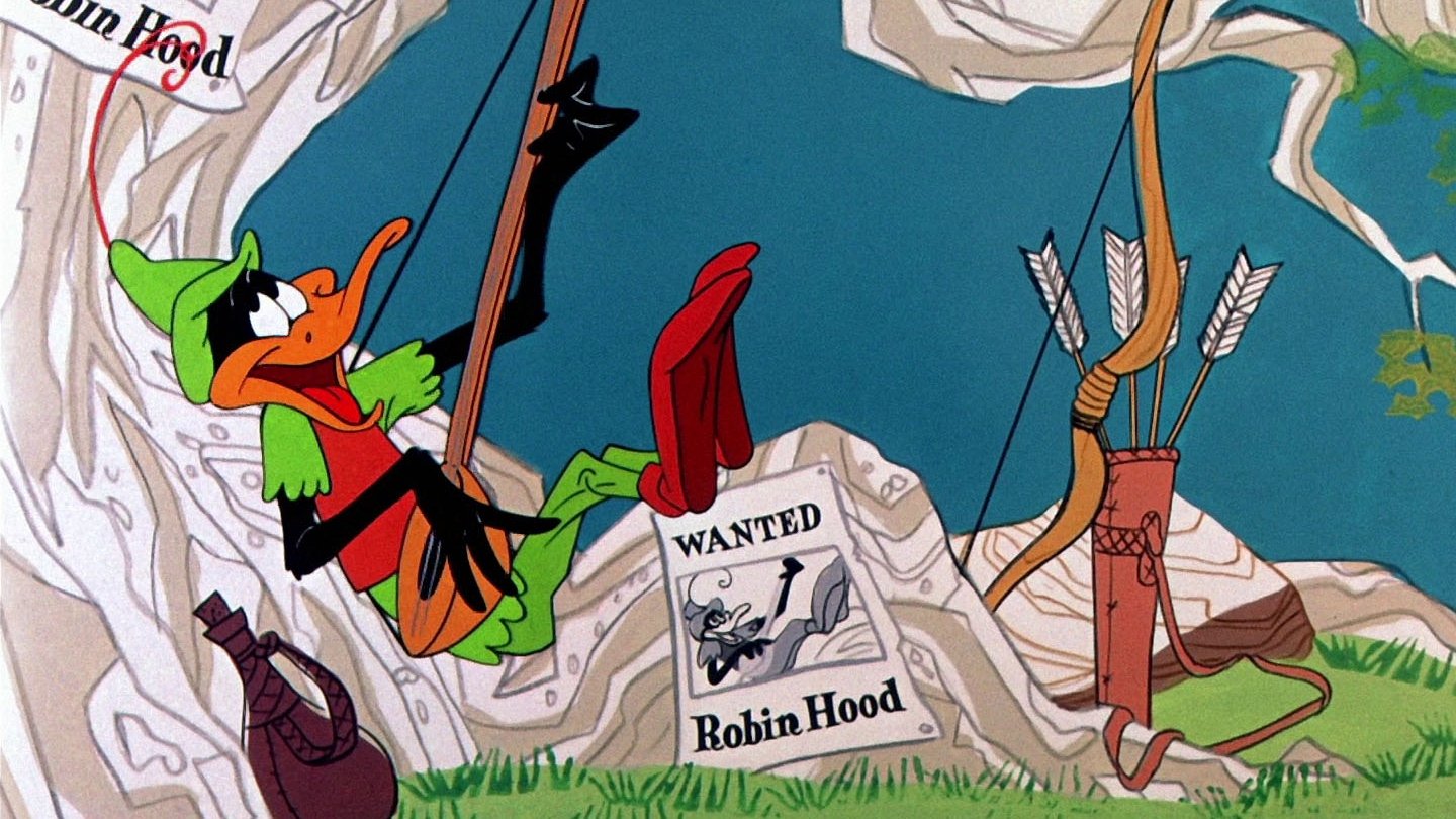 Backdrop for Robin Hood Daffy