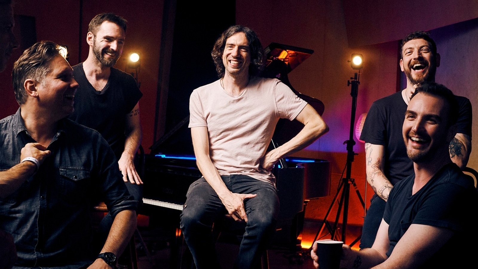 Backdrop for Once in a Lifetime Sessions with Snow Patrol