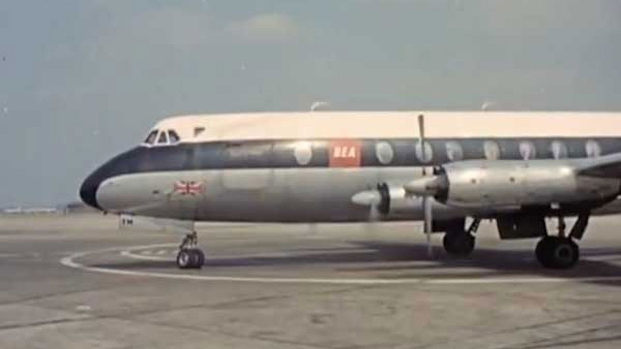 Backdrop for Look at Life in the 60s - Civil Aviation