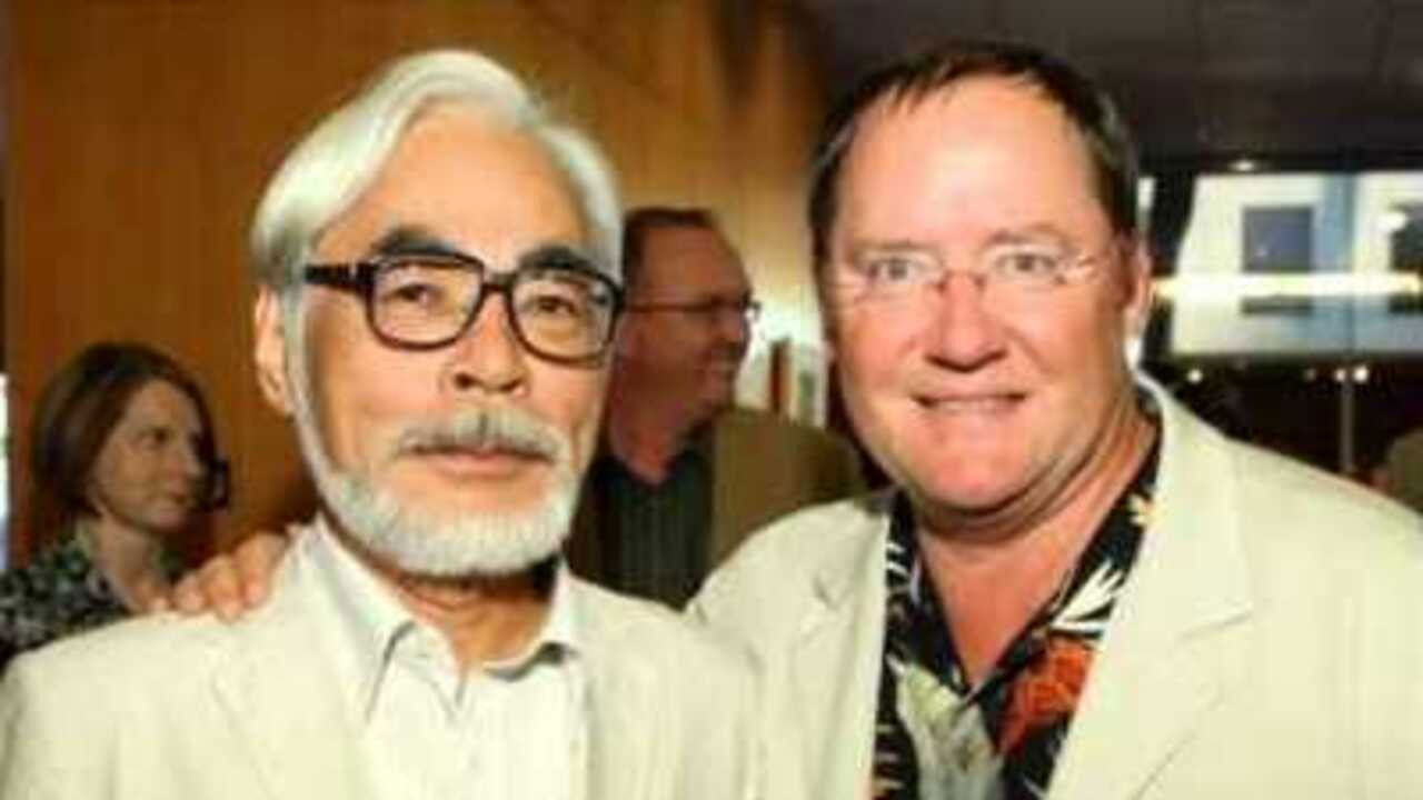 Backdrop for Lasseter-san, Thank You