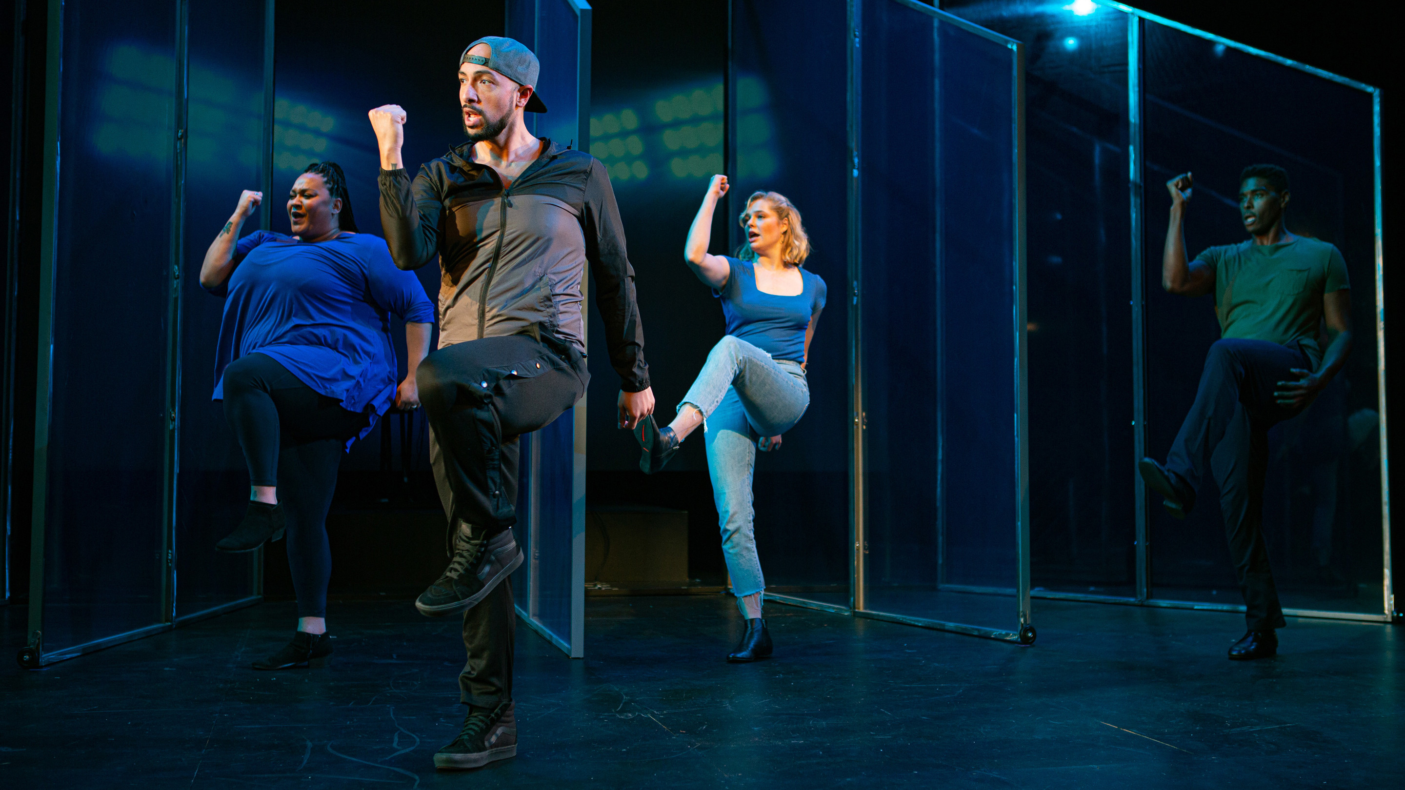 Backdrop for Songs From A New World: San Francisco Playhouse