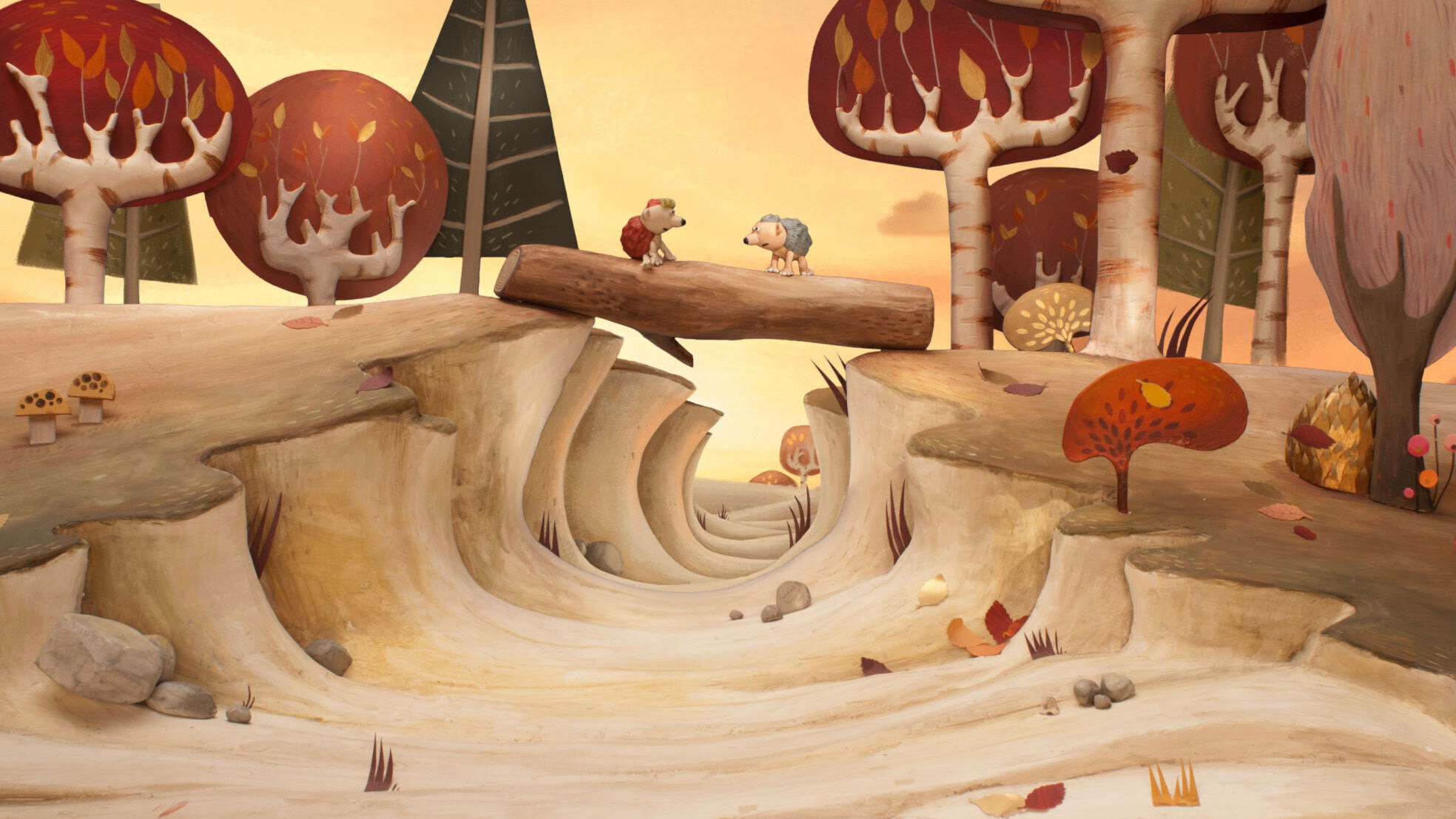 Backdrop for Poppety in the Fall