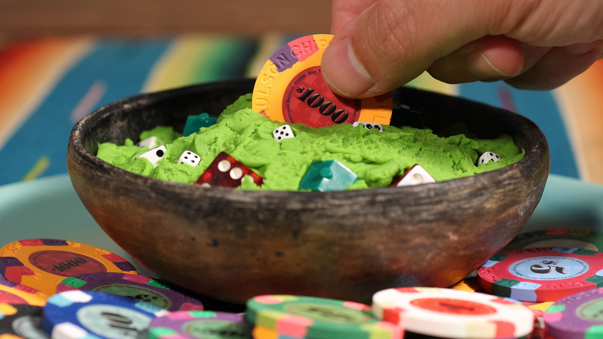 Backdrop for Fresh Guacamole