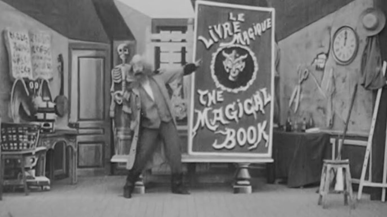 Backdrop for The Magic Book