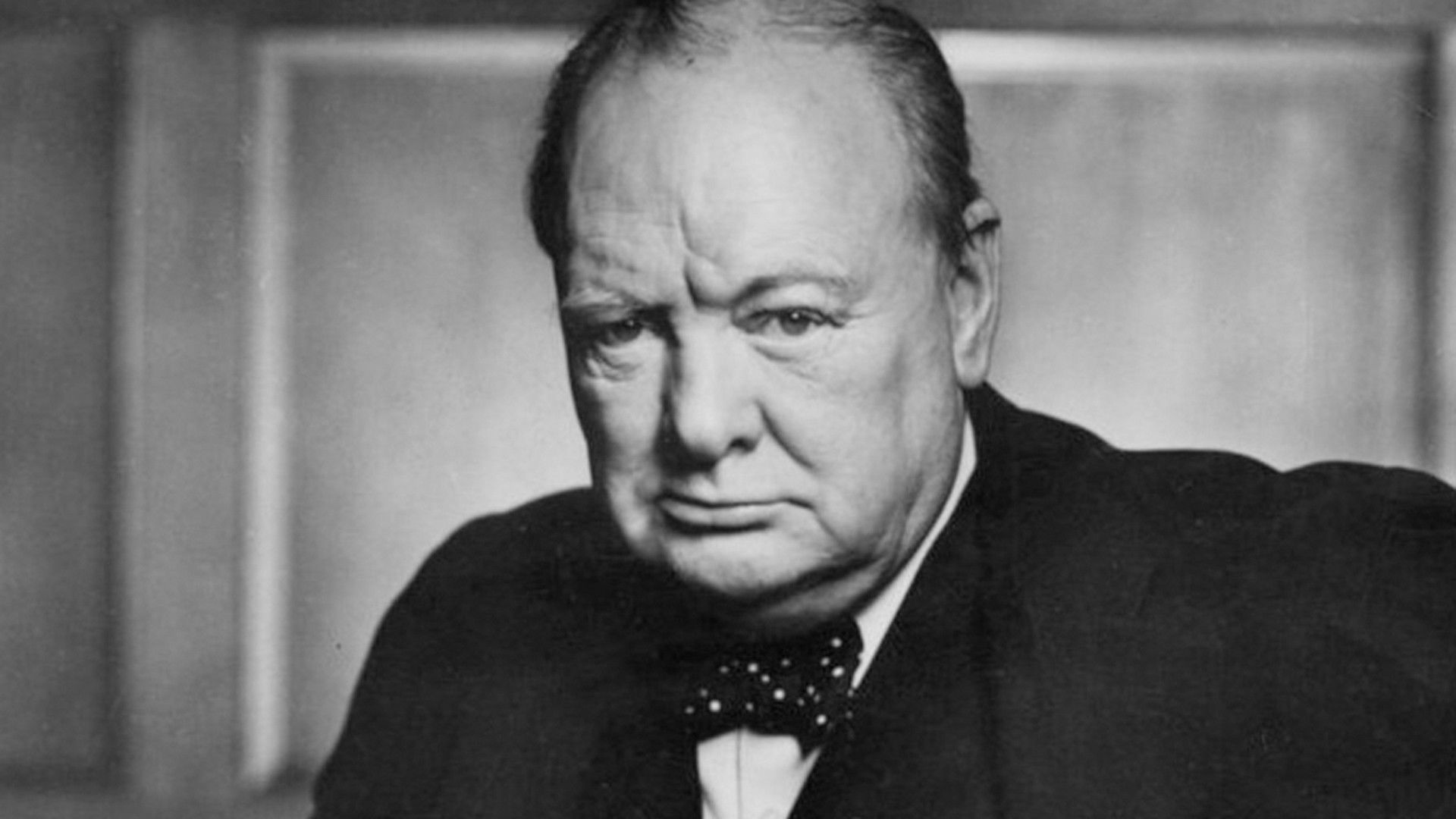 Backdrop for Winston Churchill: Walking with Destiny