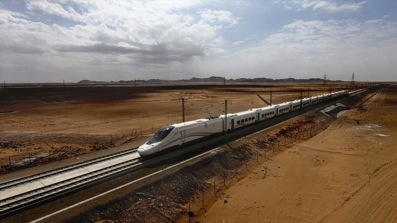 Backdrop for Haramain: The Train of the Desert