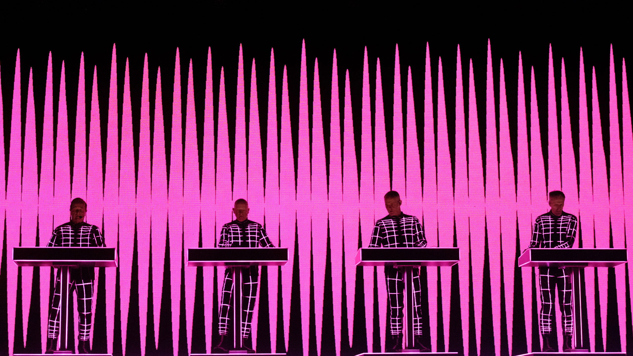 Backdrop for Kraftwerk - Coachella Festival 2025