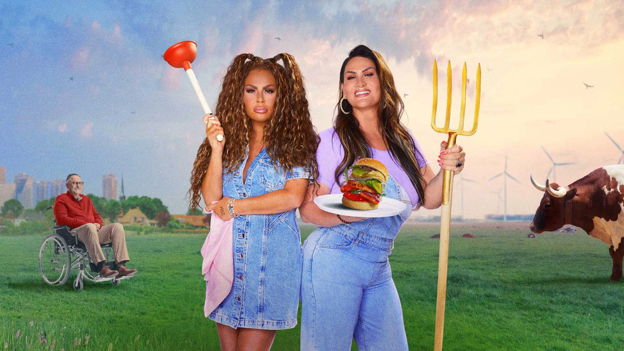 Backdrop for Michella & Louisa werken mee