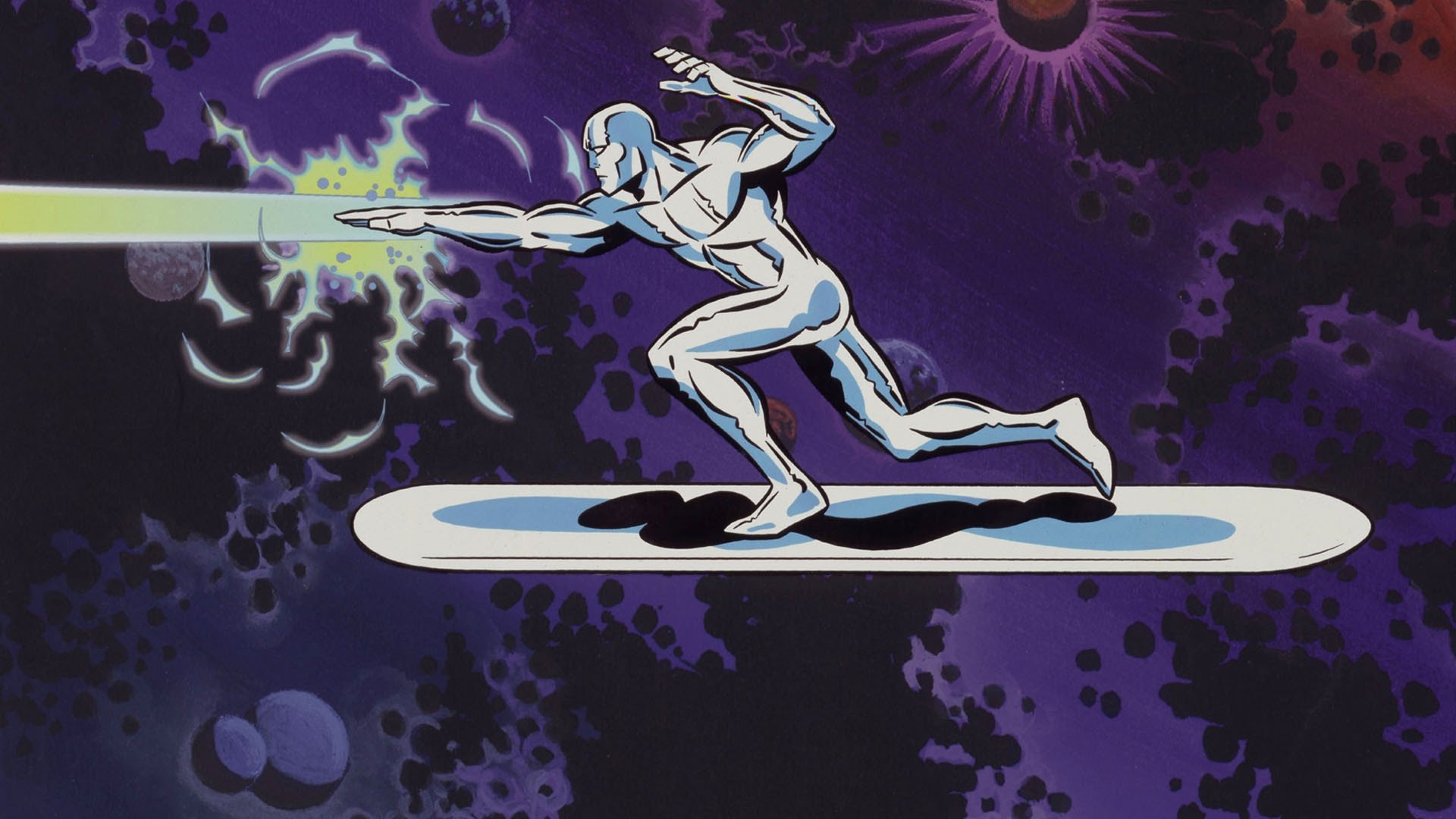 Backdrop for Silver Surfer