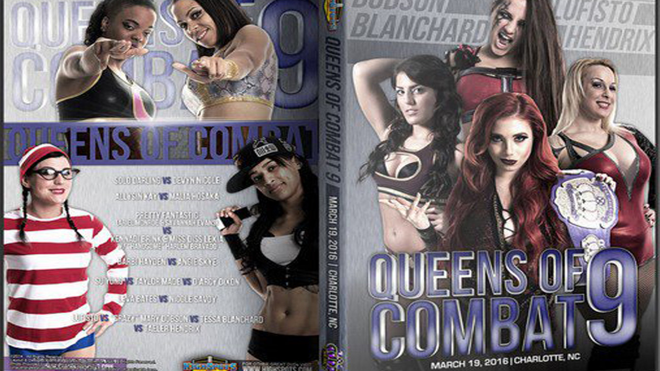 Backdrop for Queens of Combat QOC 9