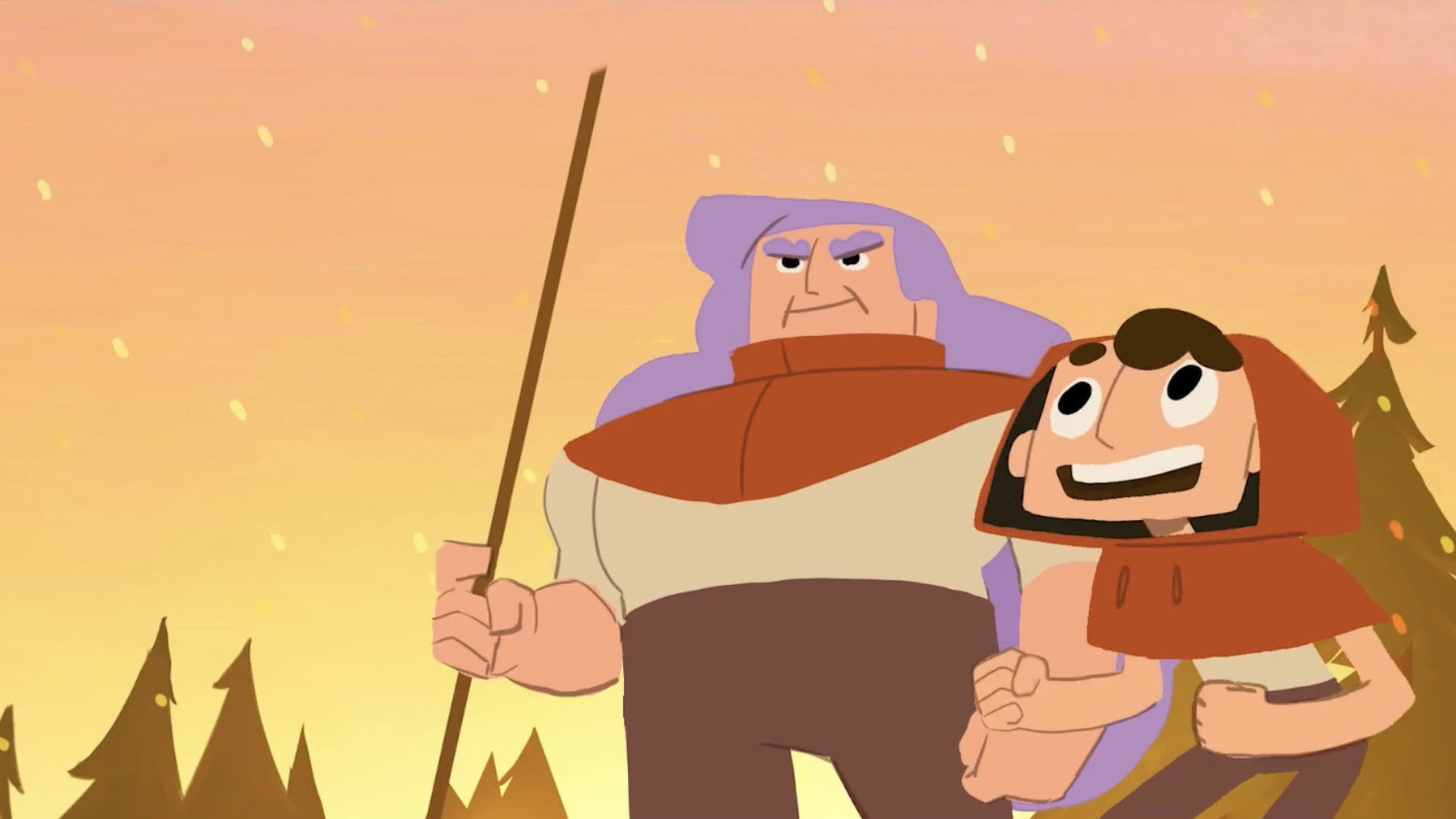 Backdrop for Ember and the Keeper of the Cauldron