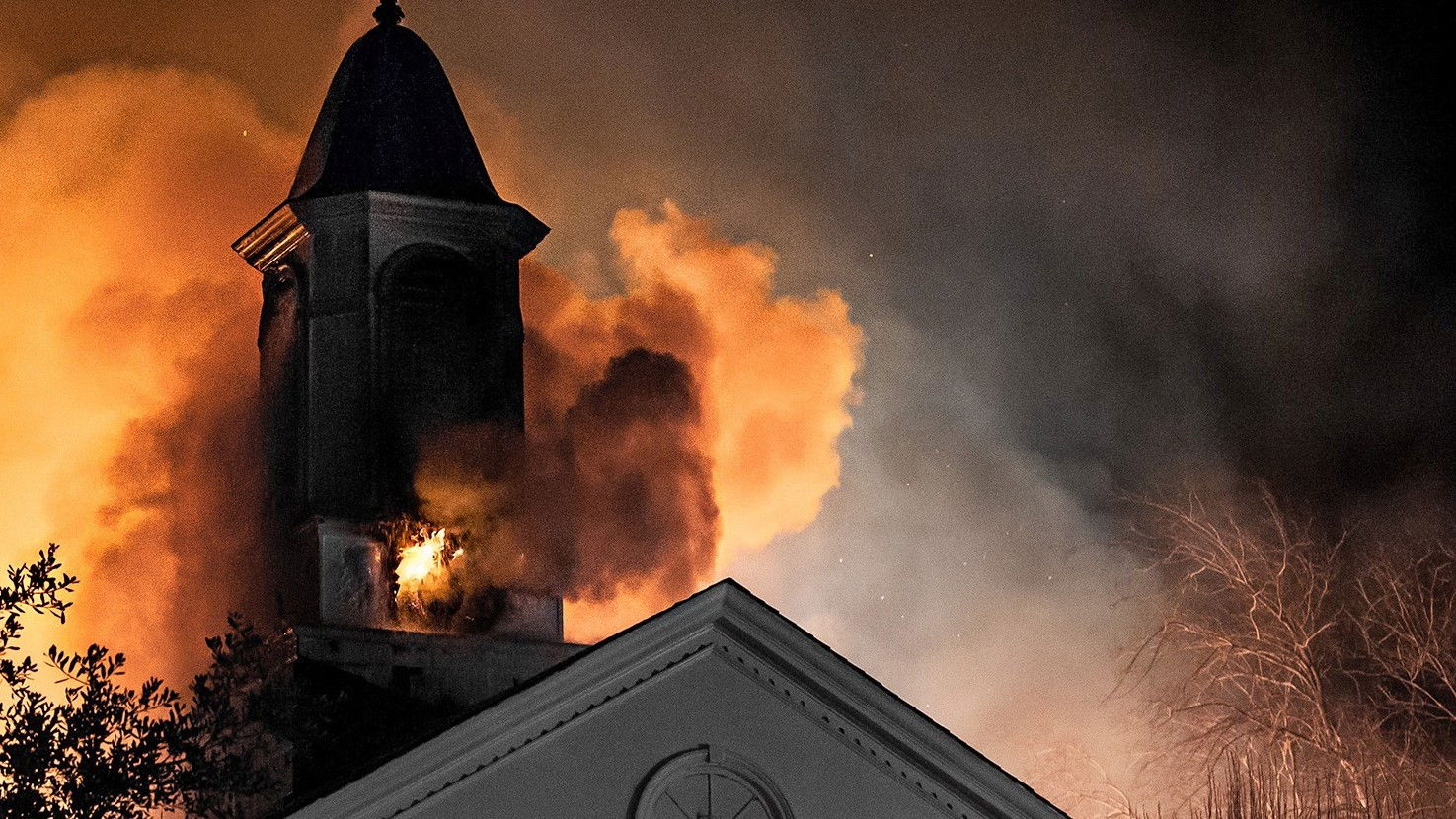 Backdrop for Little Hope Was Arson