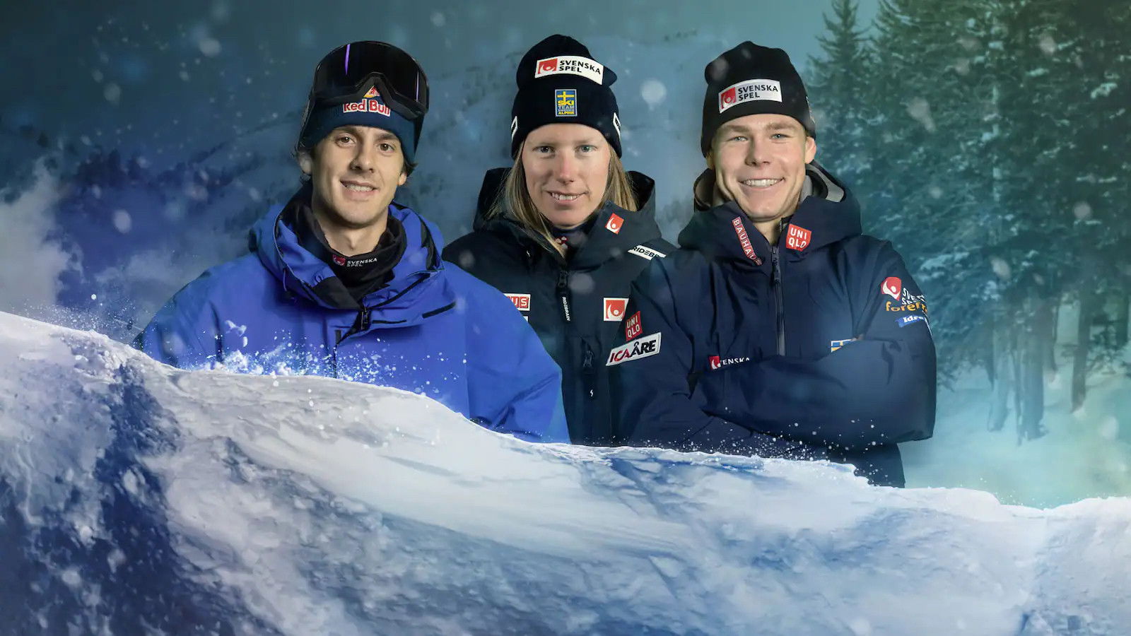 Backdrop for Gulddrömmar - De lyfter mot VM