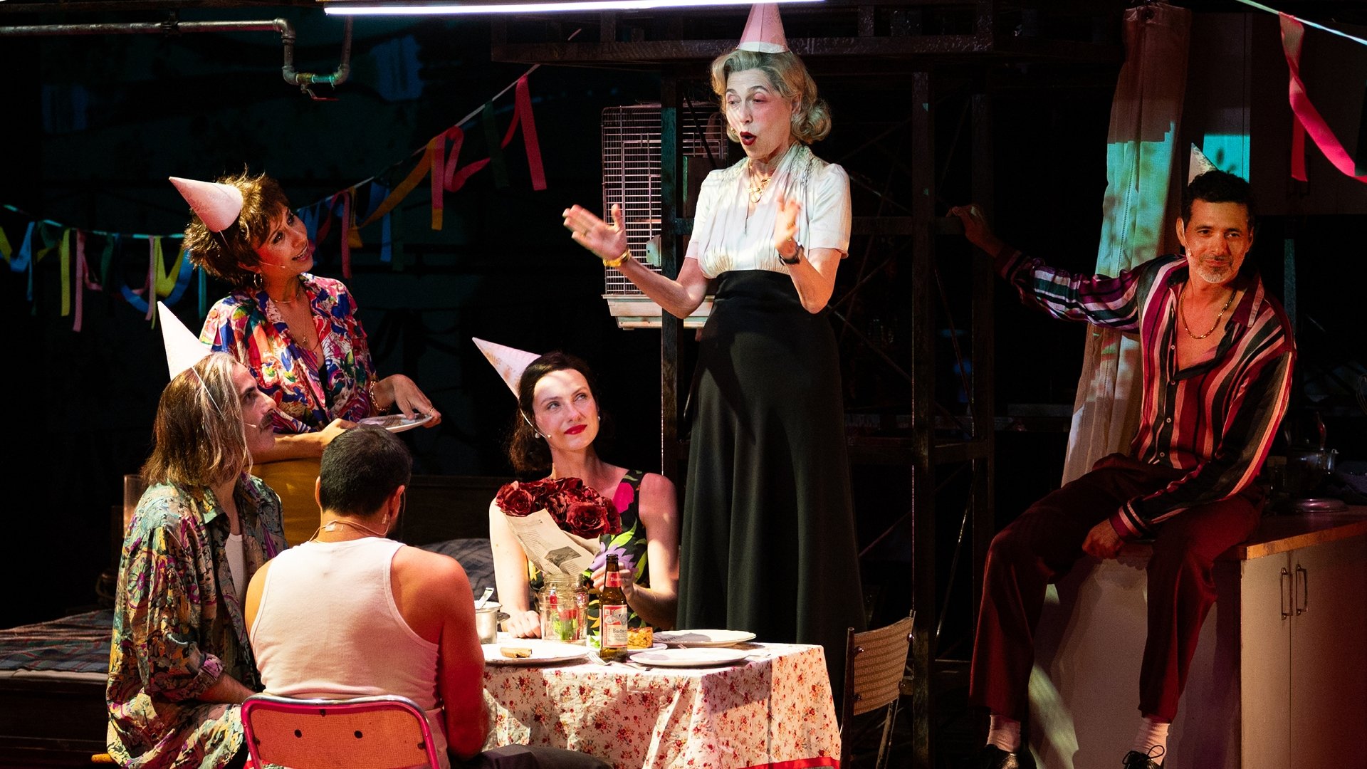 Backdrop for A Streetcar Named Desire: Cameri