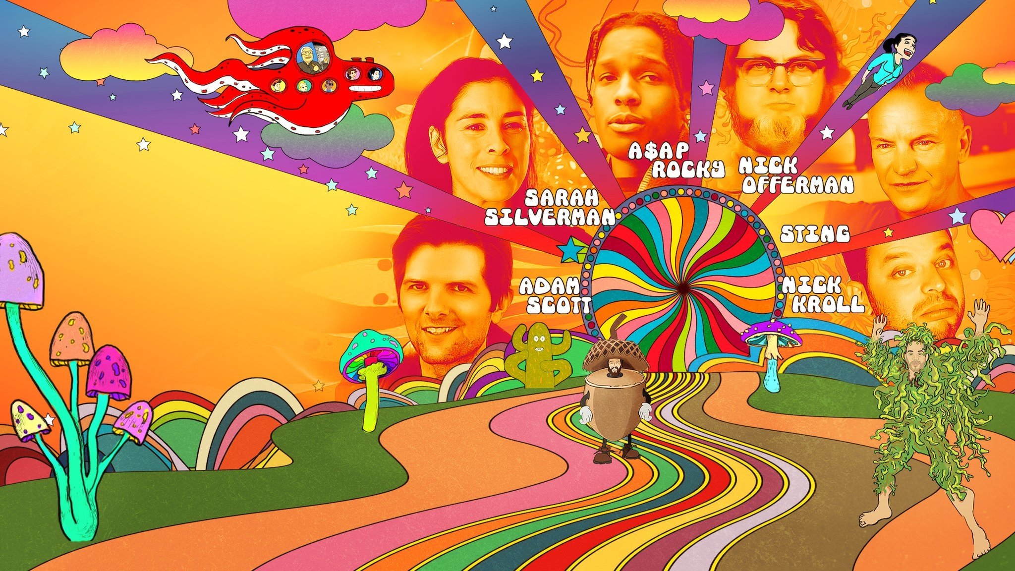 Backdrop for Have a Good Trip: Adventures in Psychedelics