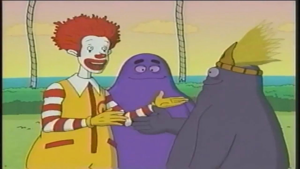 Backdrop for The Wacky Adventures of Ronald McDonald: The Legend of Grimace Island
