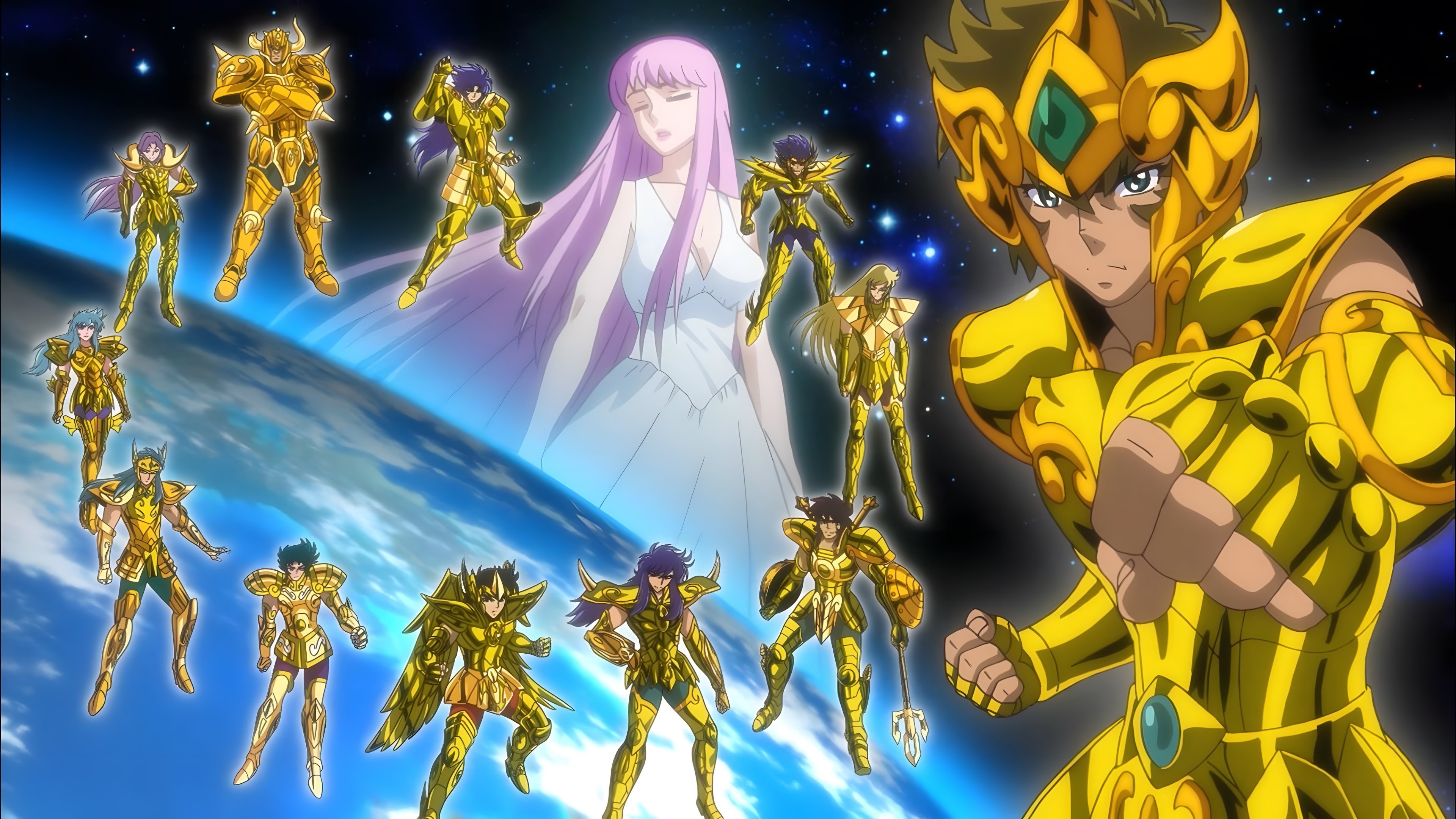 Backdrop for Saint Seiya: Soul of Gold