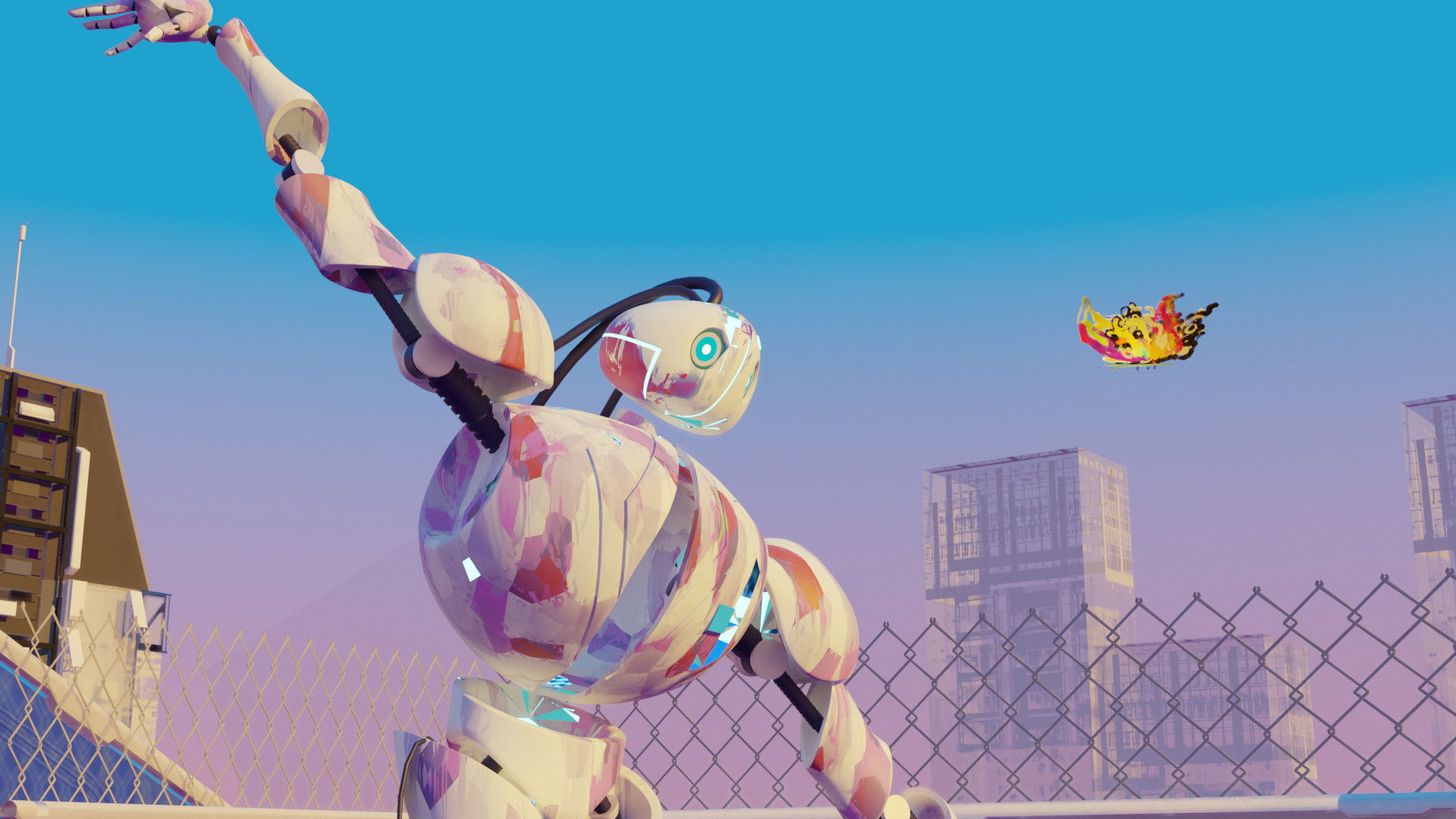 Backdrop for I AM GLITCHING