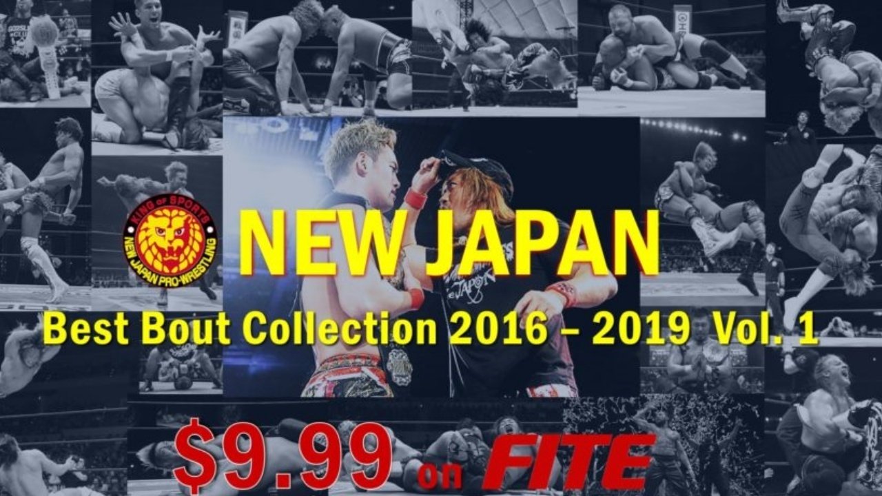 Backdrop for NJPW Best Bout Collection Vol 1.