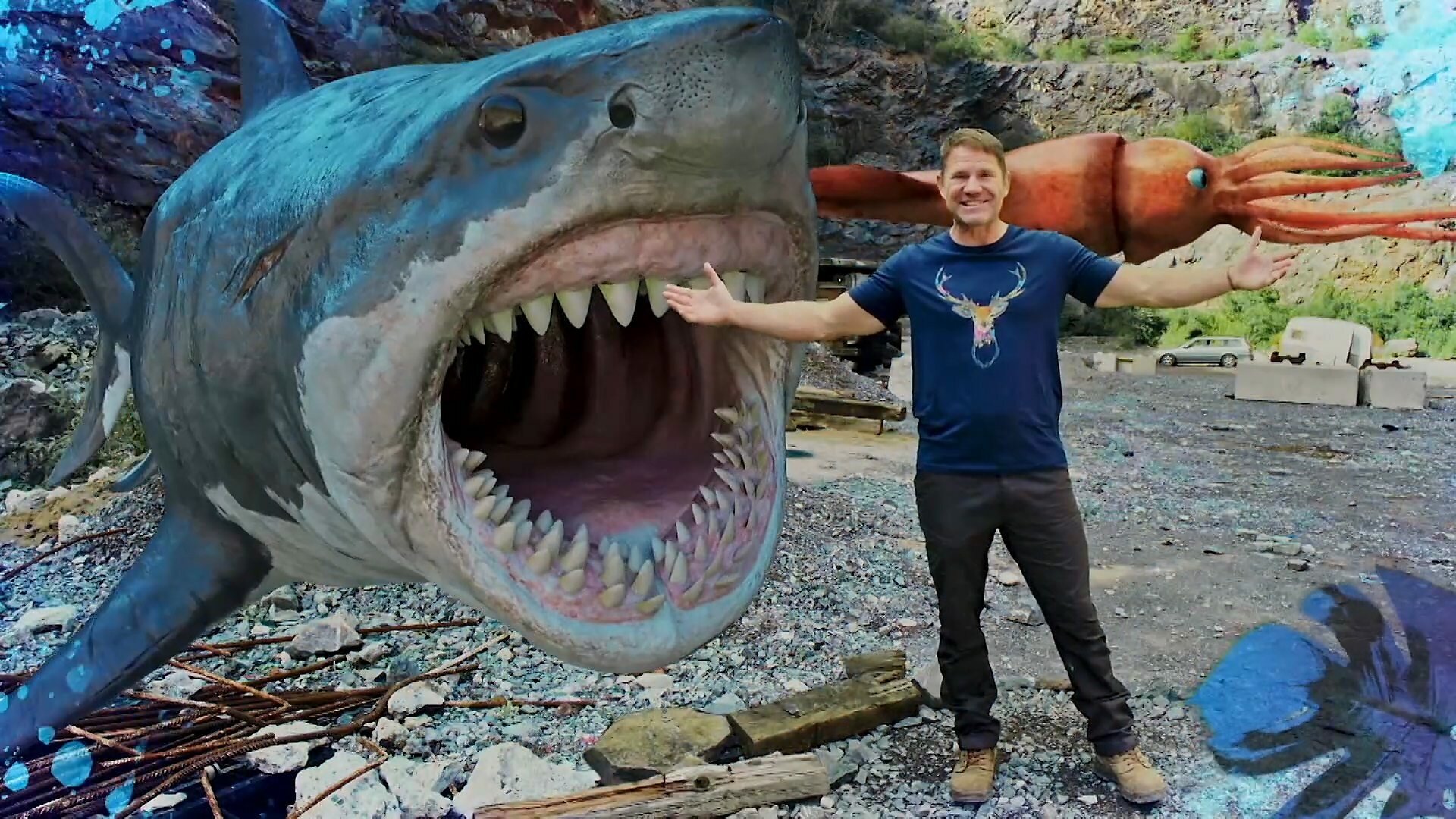 Backdrop for Deadly Predators