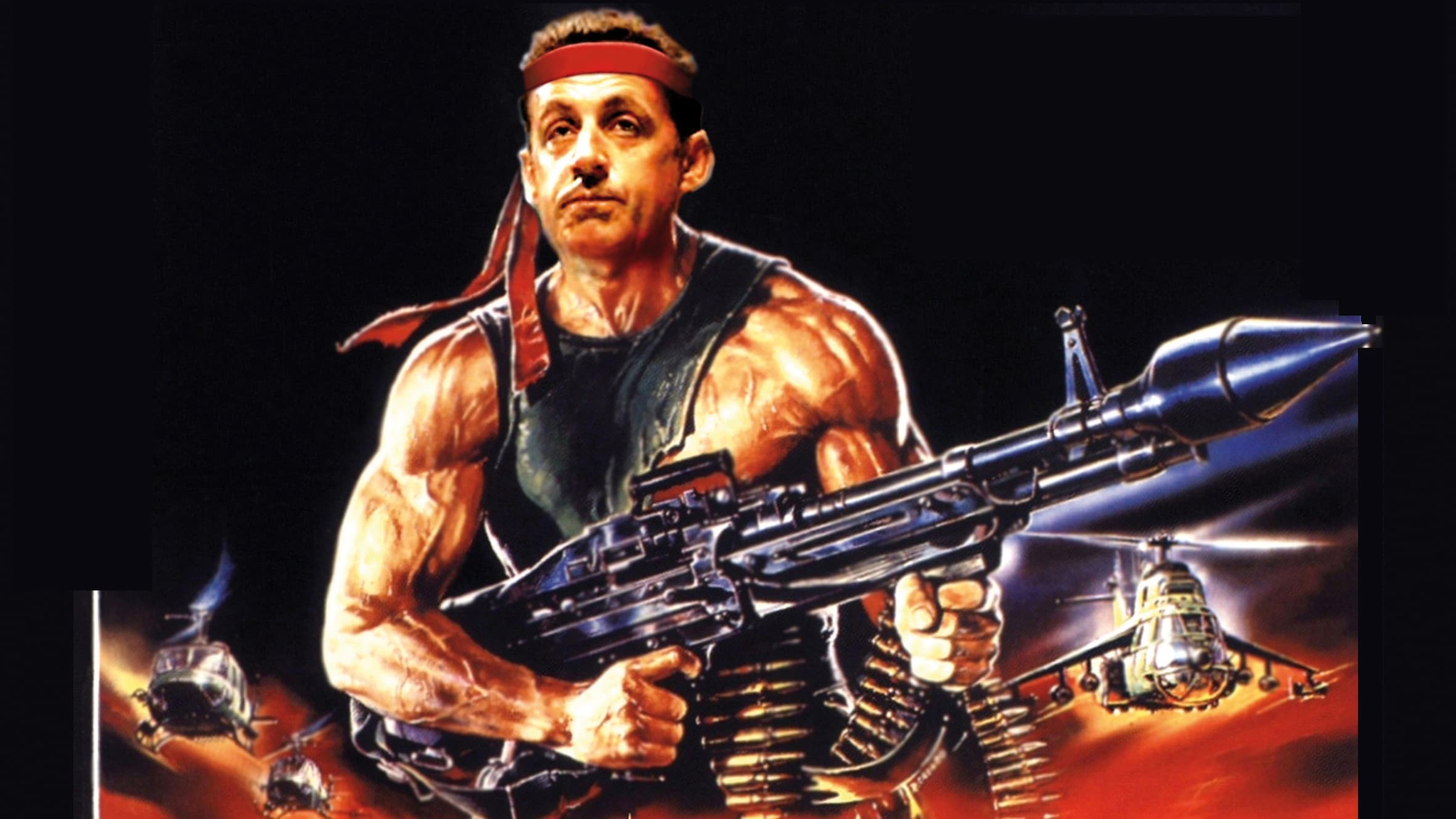 Backdrop for Michel Guidoni - "Sarko 1 ...  La mission impossible"