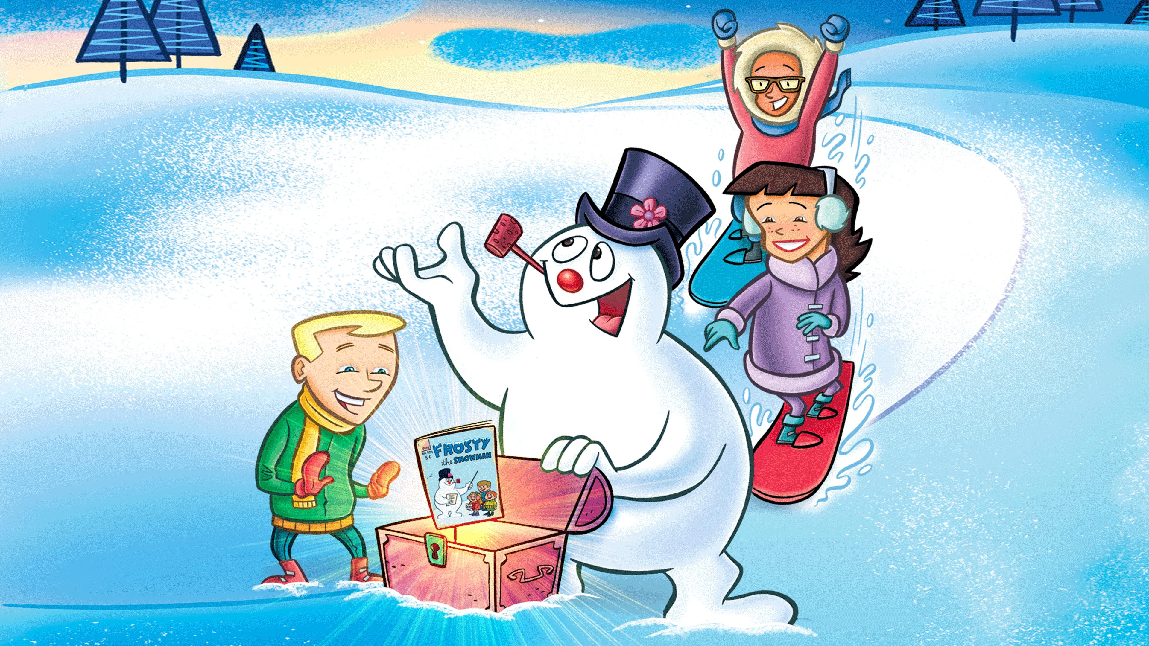 Backdrop for The Legend of Frosty the Snowman