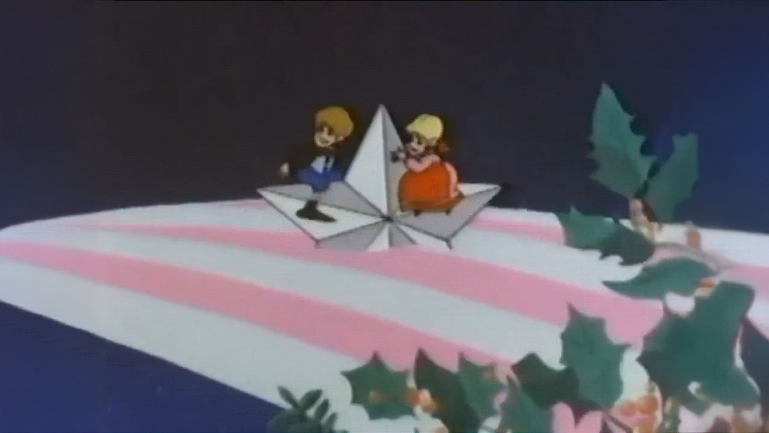 Backdrop for A Christmas Tree