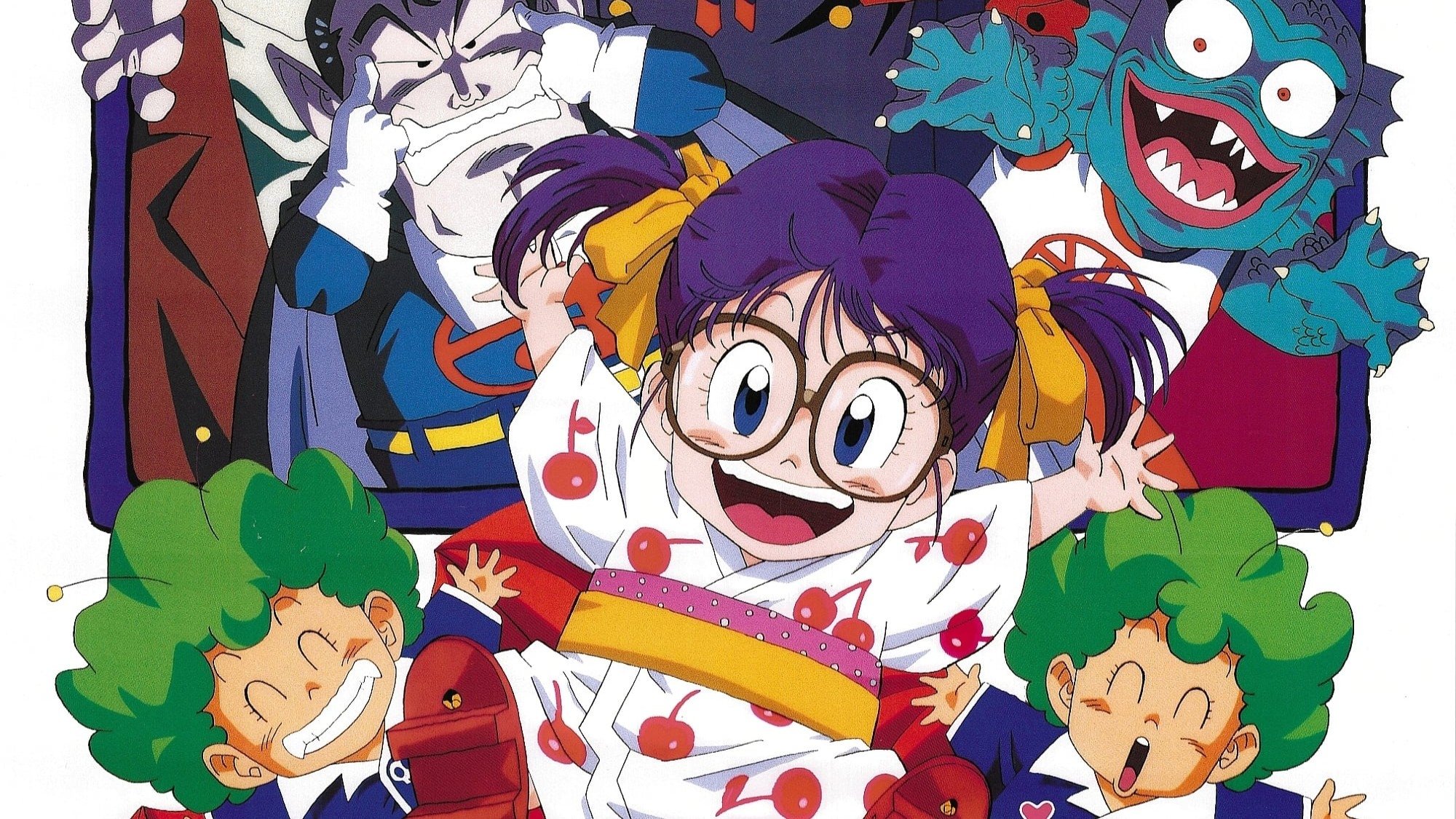 Backdrop for Dr. Slump and Arale-chan: N-cha!! Excited Heart of Summer Vacation